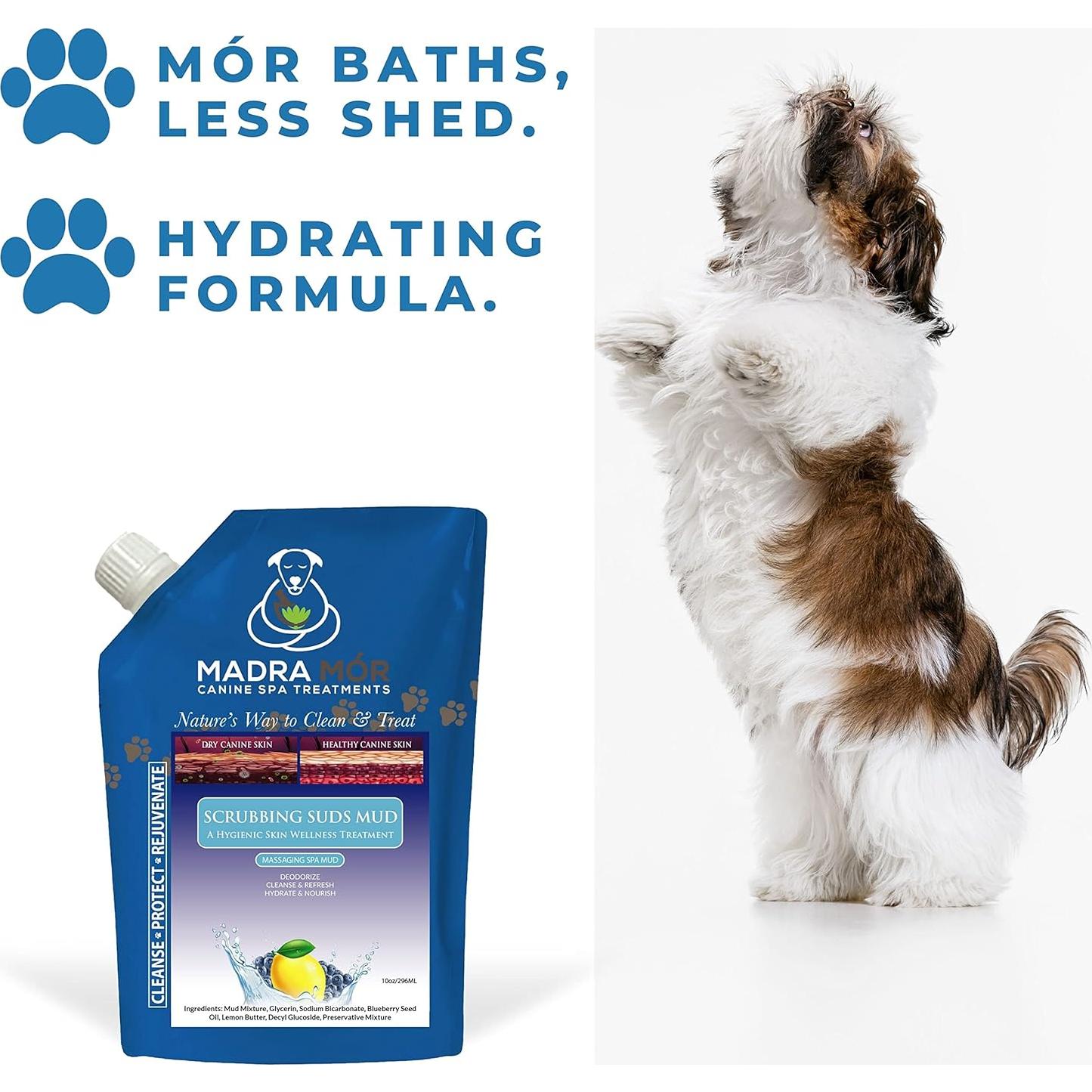Jabón Exfoliante Madra Mor 10oz (283.5g) para Perros