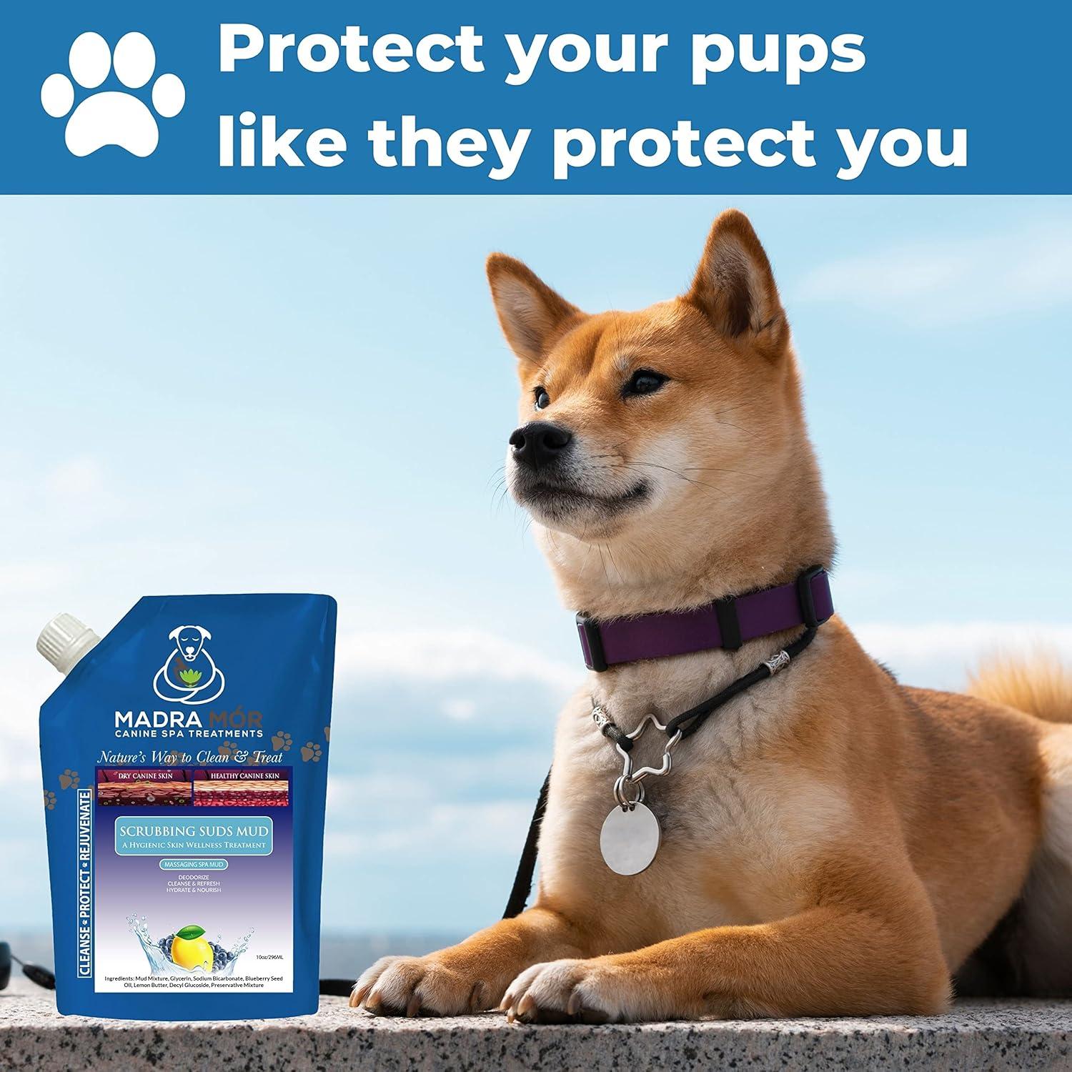 Jabón Exfoliante Madra Mor 10oz (283.5g) para Perros