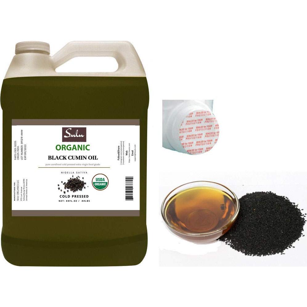 Aceite de Comino Negro SULU ORGANICS 100% Puro 113 g