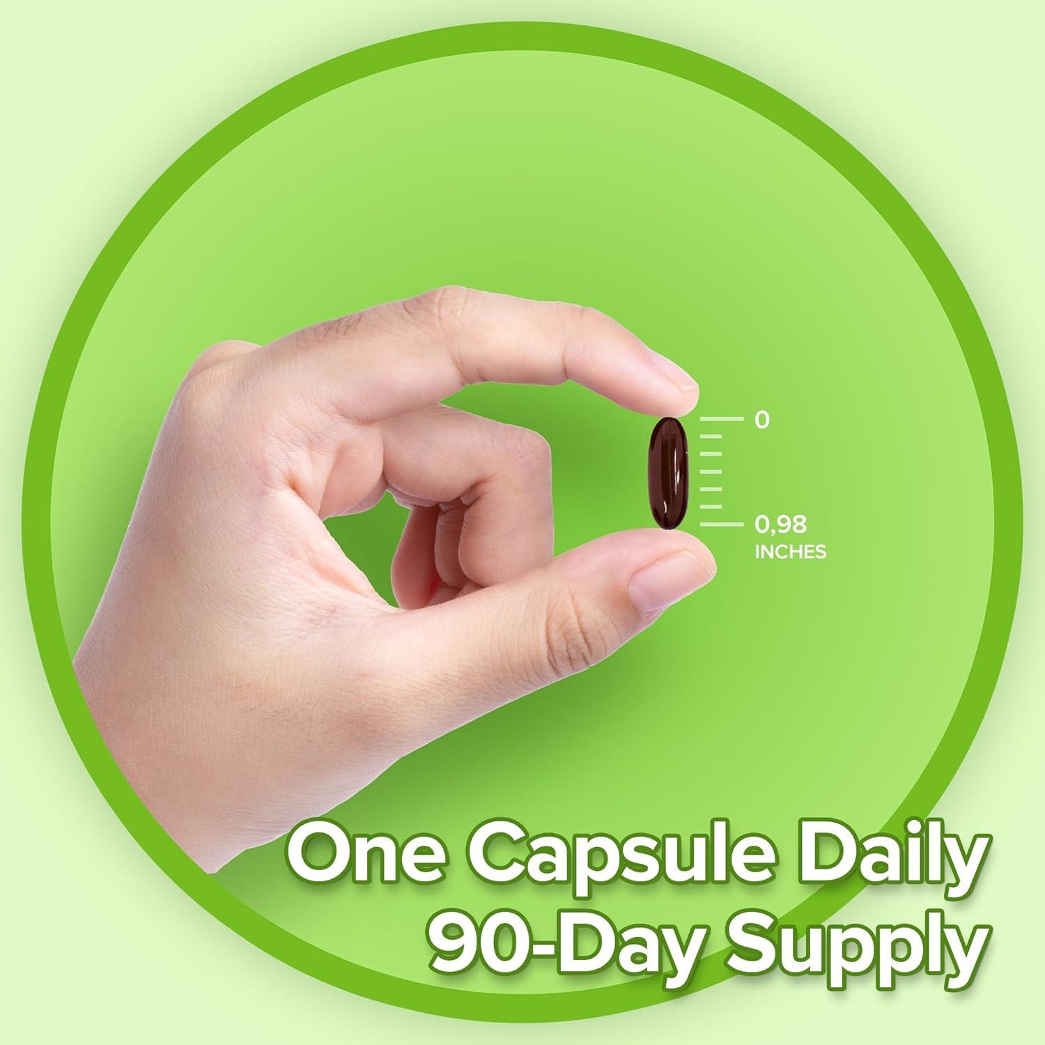 Aceite de Semilla Negra Orzax 1000 mg - 90 Cápsulas Blandas