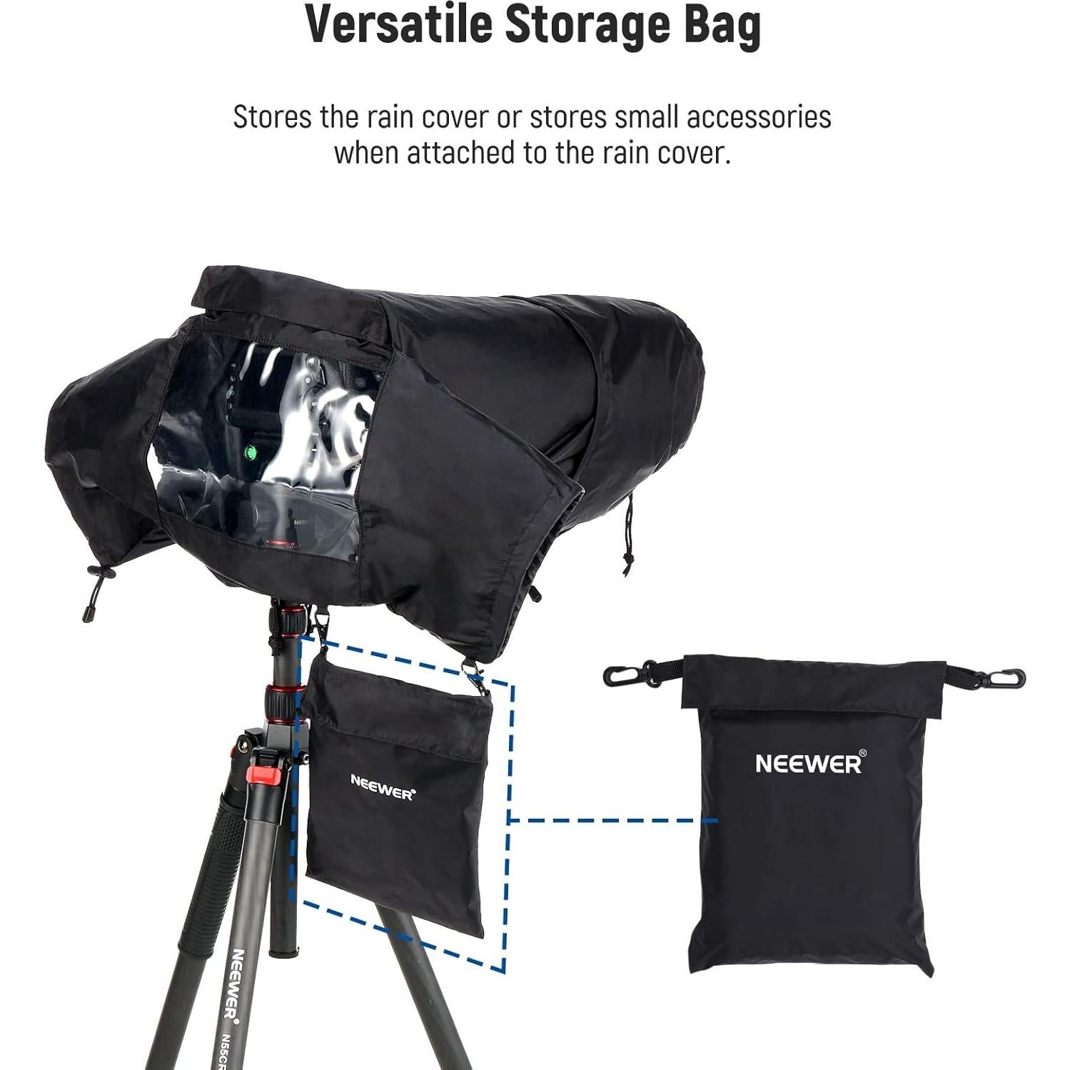 Cubierta de Lluvia NEEWER PB004 para Cámara Grande DSLR