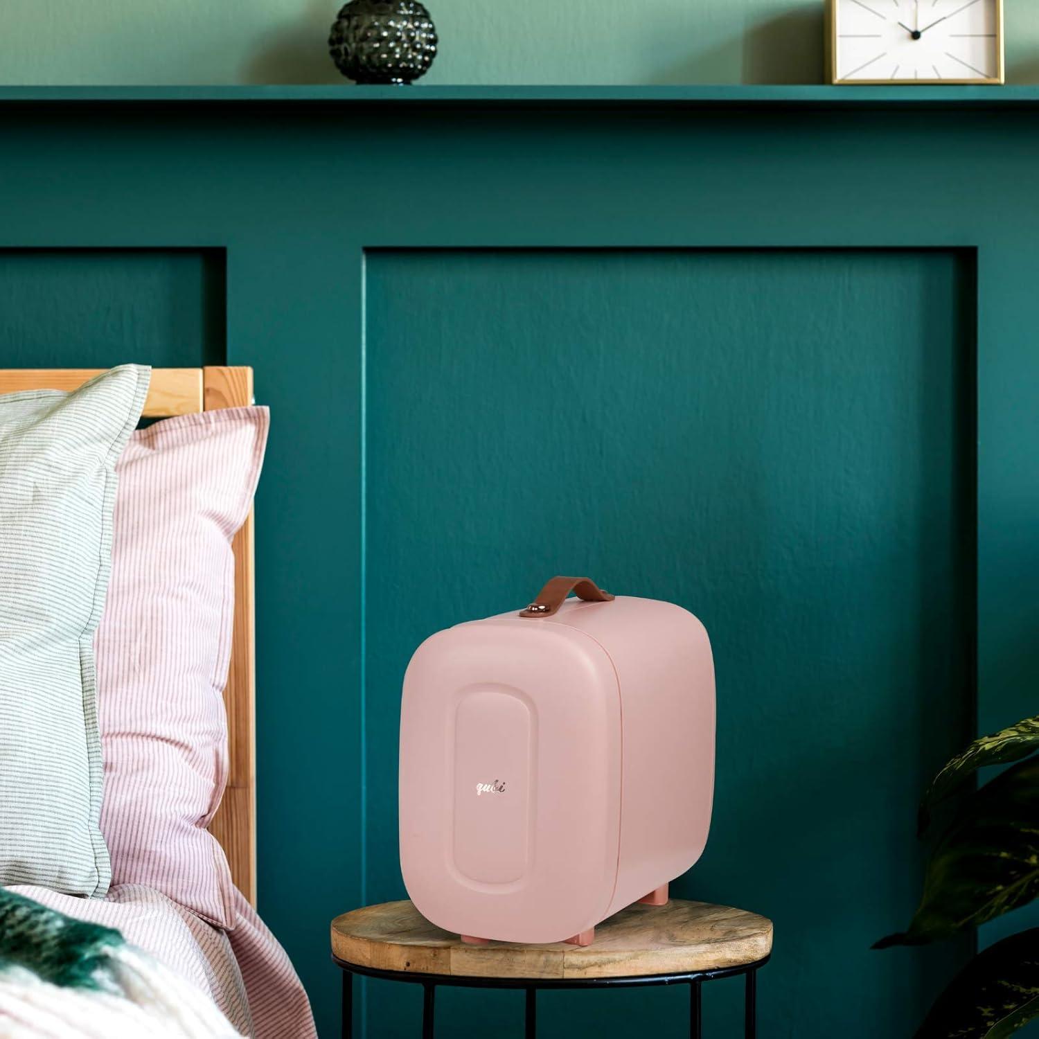 Mini Nevera QUBI 5L Blanca para Cuidado de la Piel