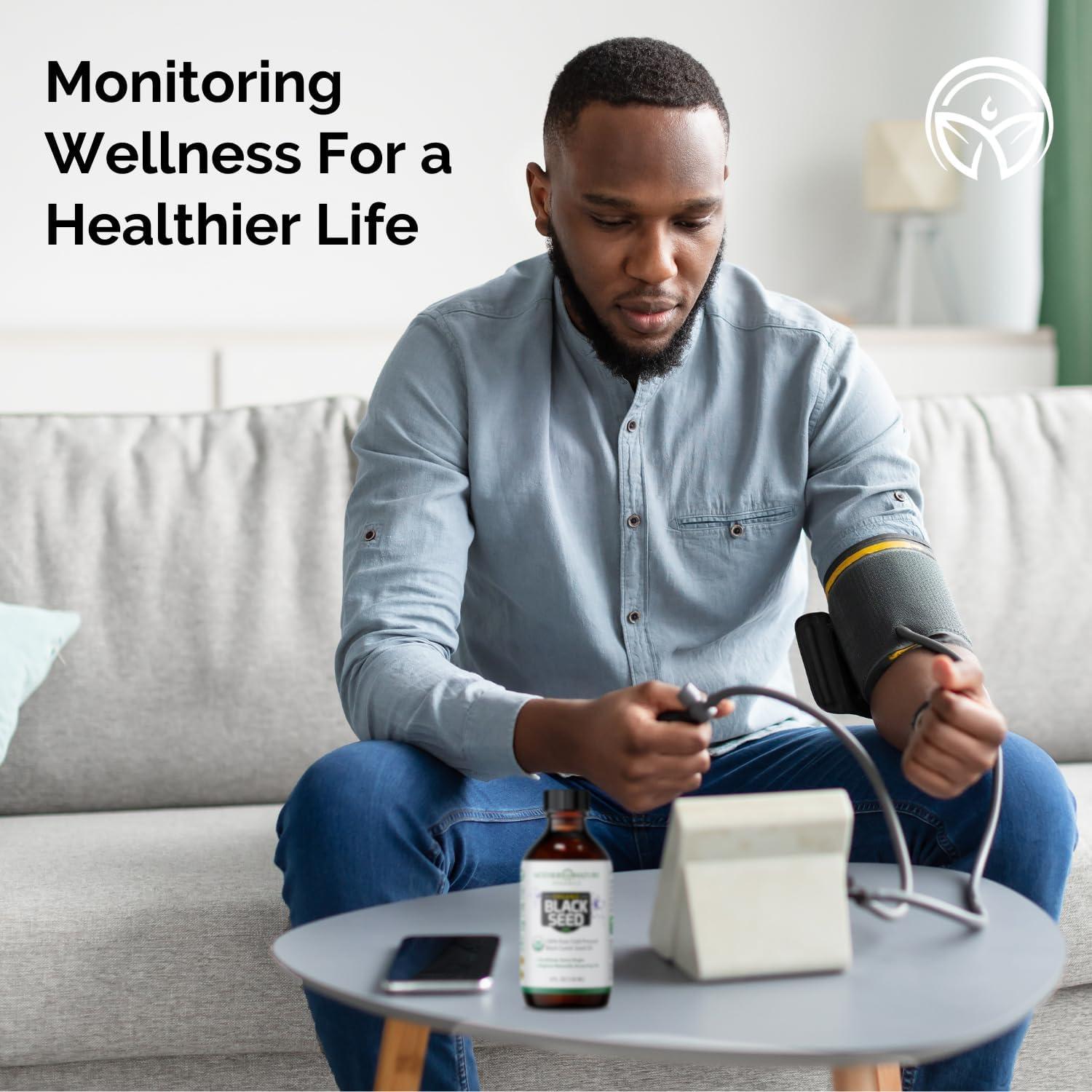 Aceite de Semilla Negra Orgánico Madre Naturaleza 473ml - Prensado en Frío, Alto en Timoquinona