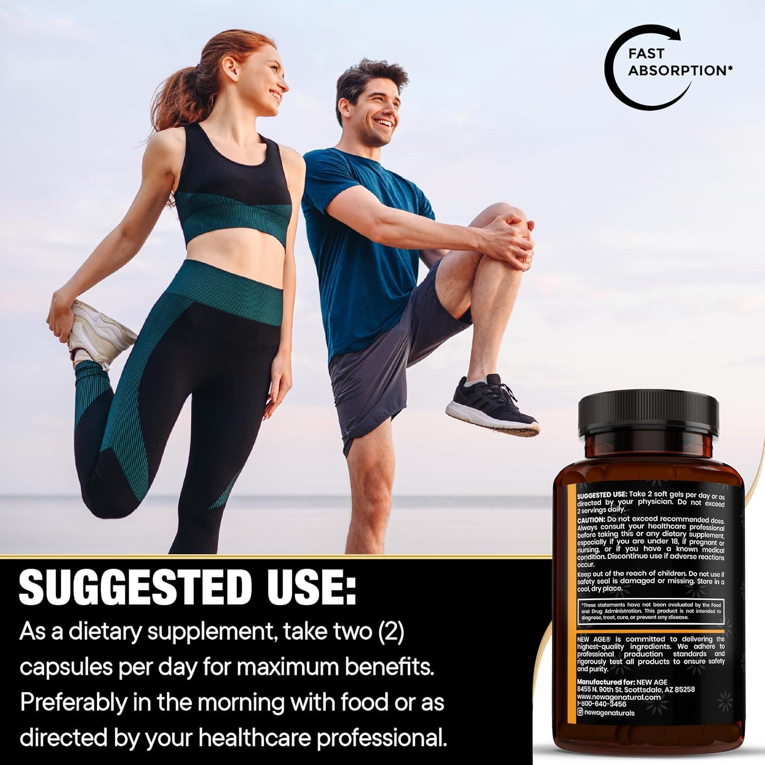 Cápsulas de Aceite de Semilla Negra NEW AGE - 60 Unidades