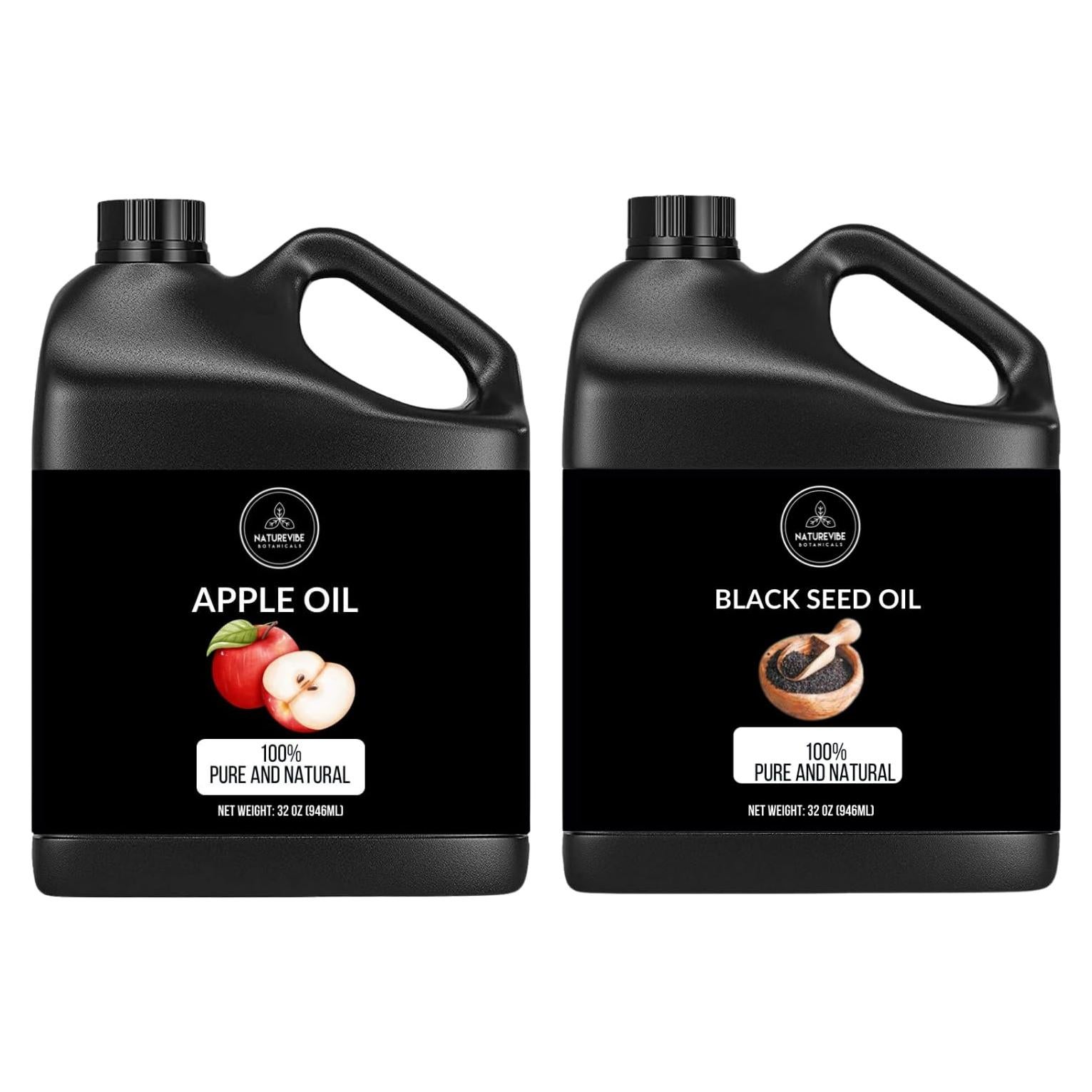 Combo Aceite de Semilla de Manzana y Comino Negro 946ml