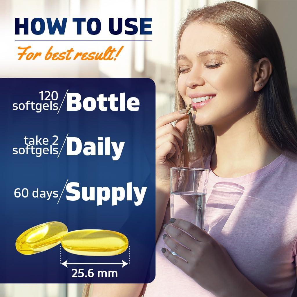 Cápsulas de Aceite de Semilla Negra Vitamatic 2000 mg - 120 Gelatinas