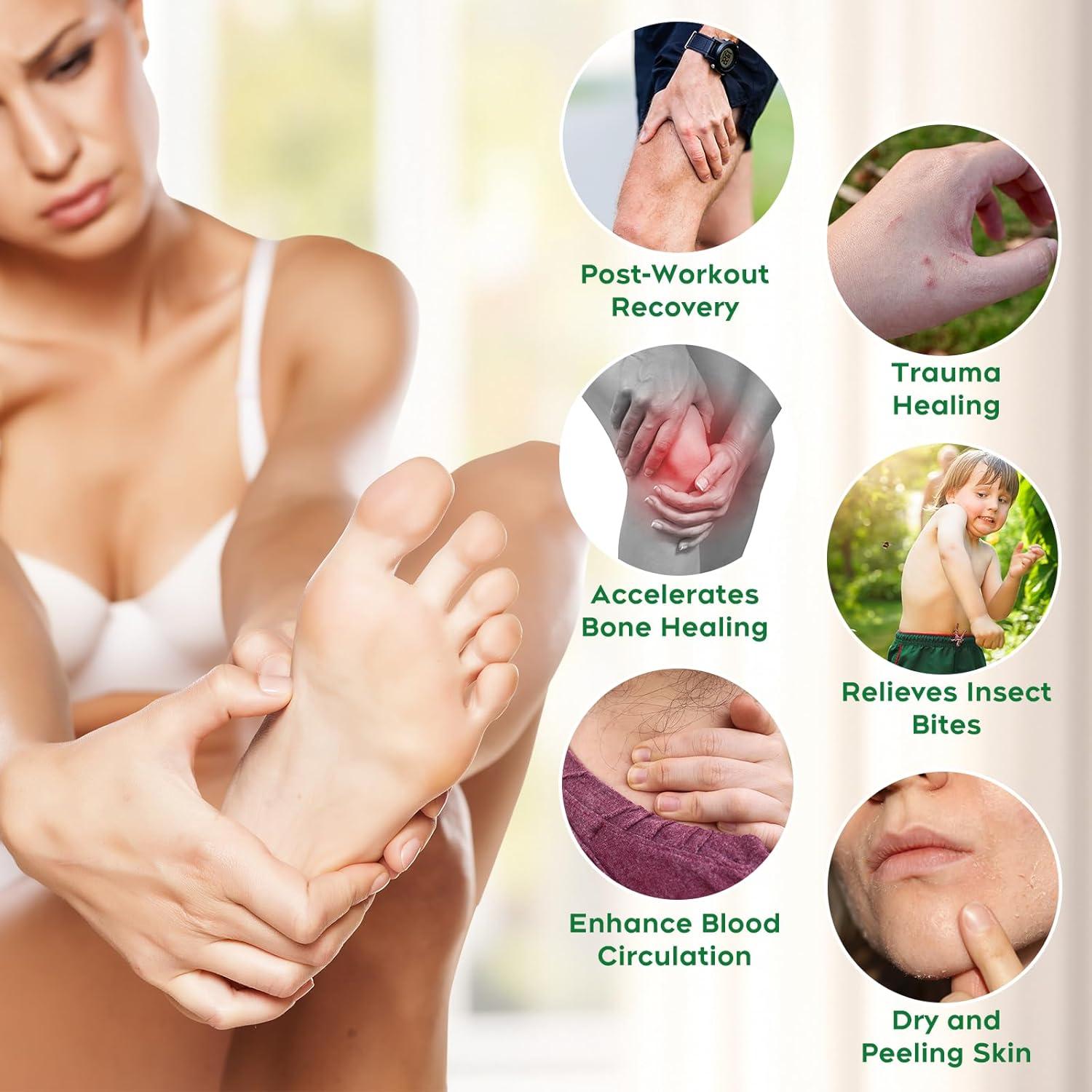 Pomada Orgánica de Aceite de Ricino Peralpow 34g - Alivio Piel