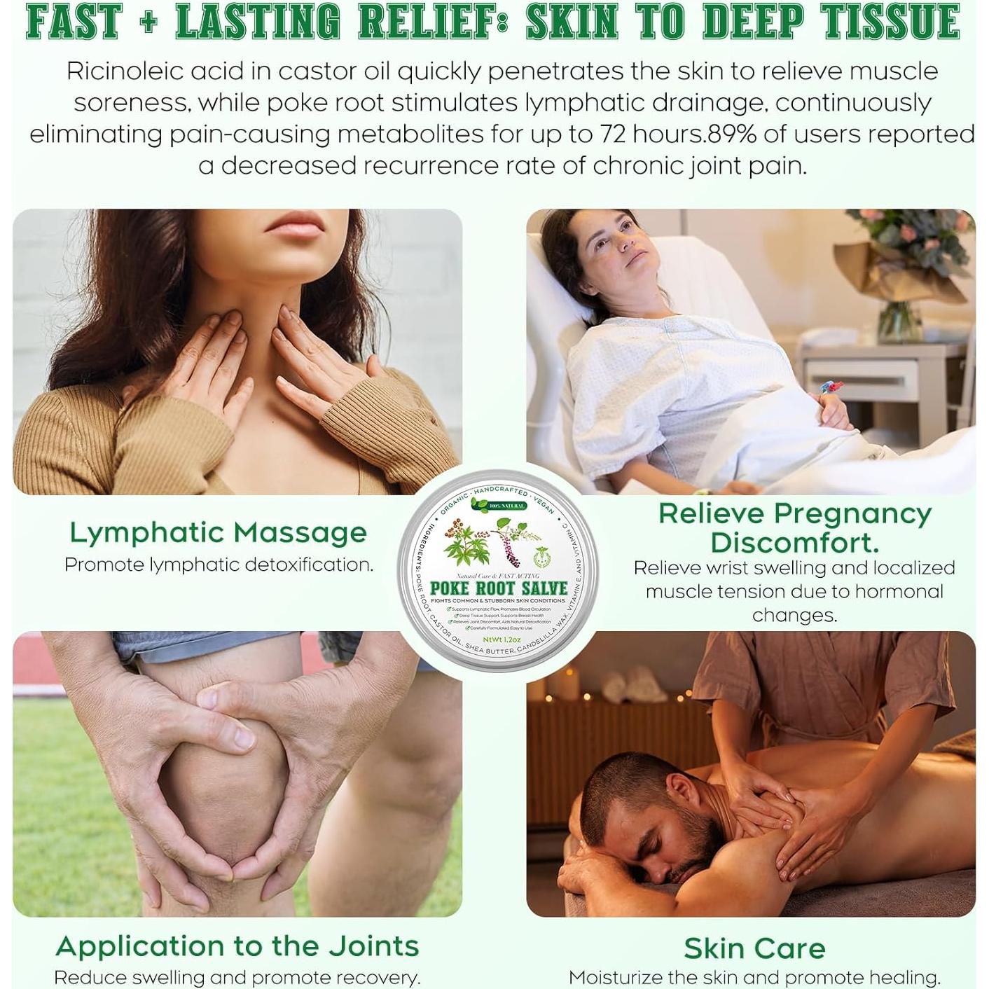 Pomada Orgánica de Aceite de Ricino Peralpow 34g - Alivio Piel