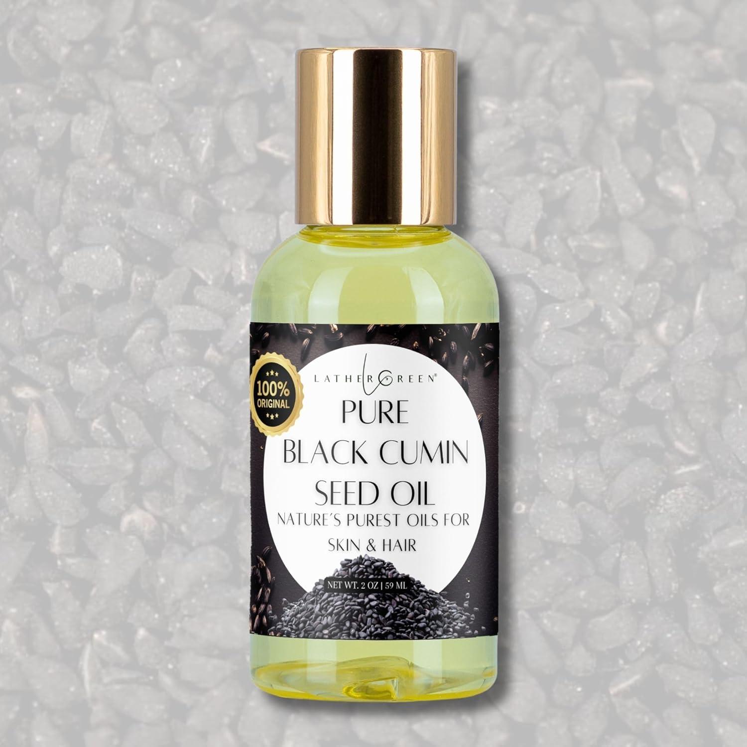 Aceite Puro de Semilla Negra Lather Green 3x59ml Hidratante