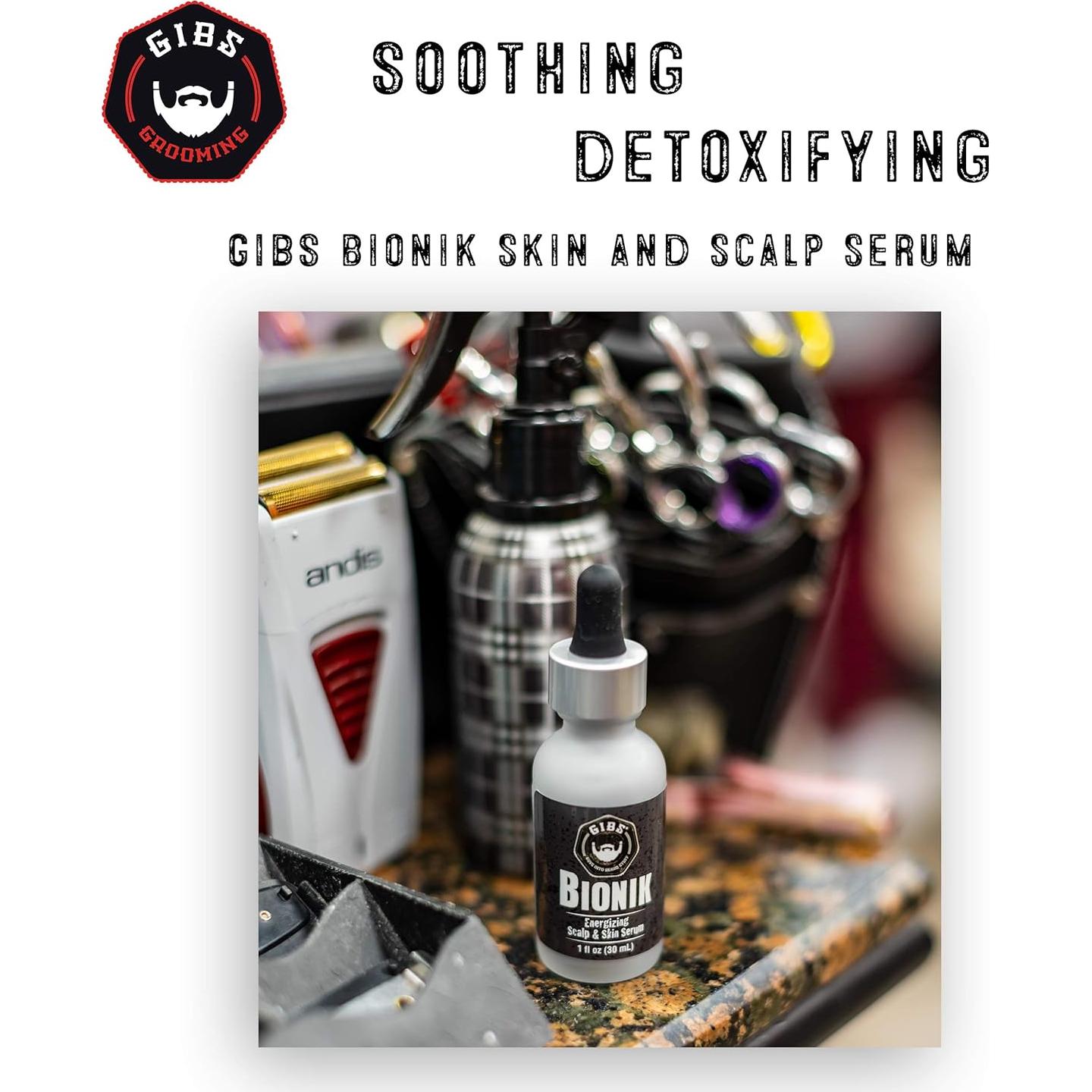 Suero Energizante GIBS Grooming para Cuero Cabelludo 29.57 ml