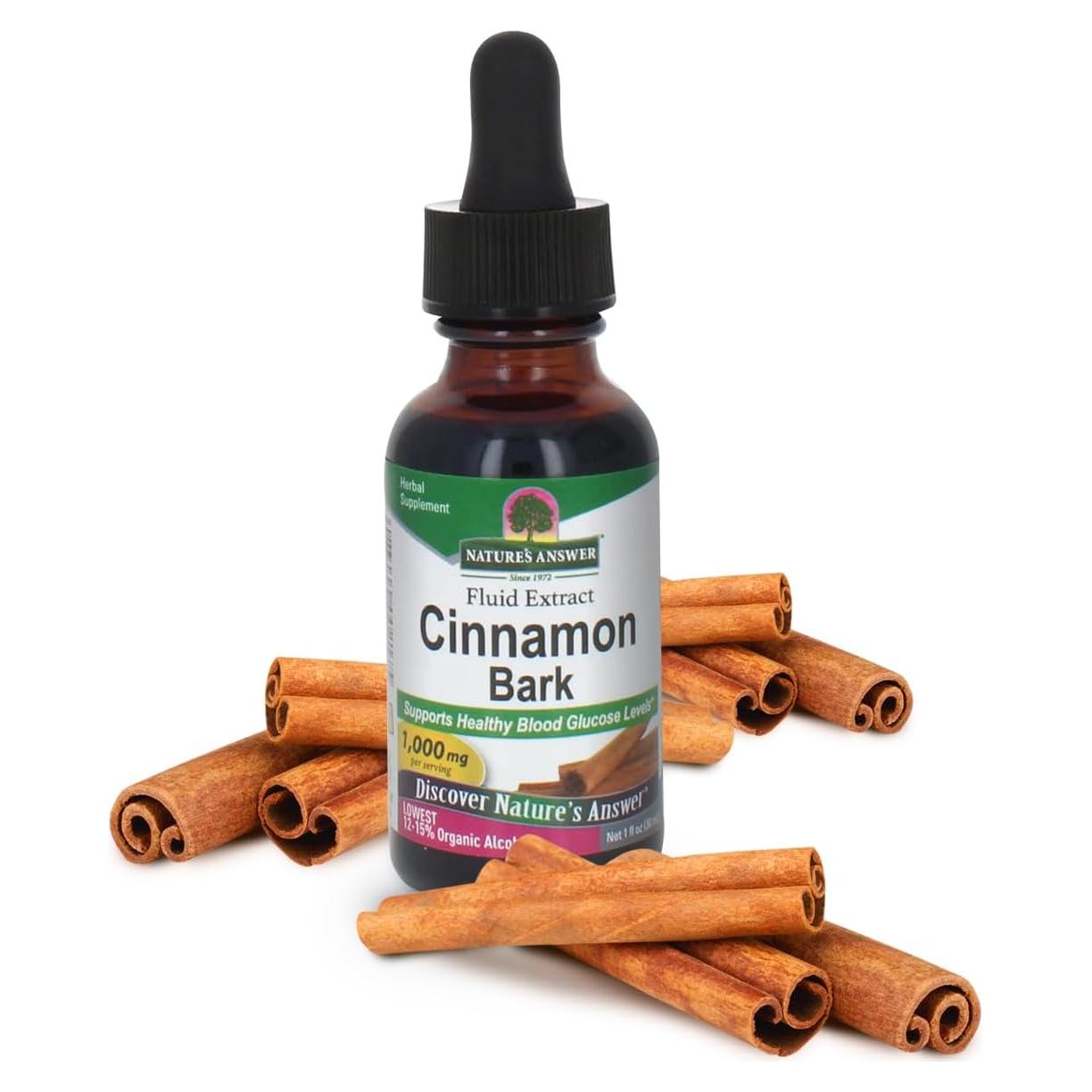 Extracto Líquido de Corteza de Canela Nature's Answer 30 ml