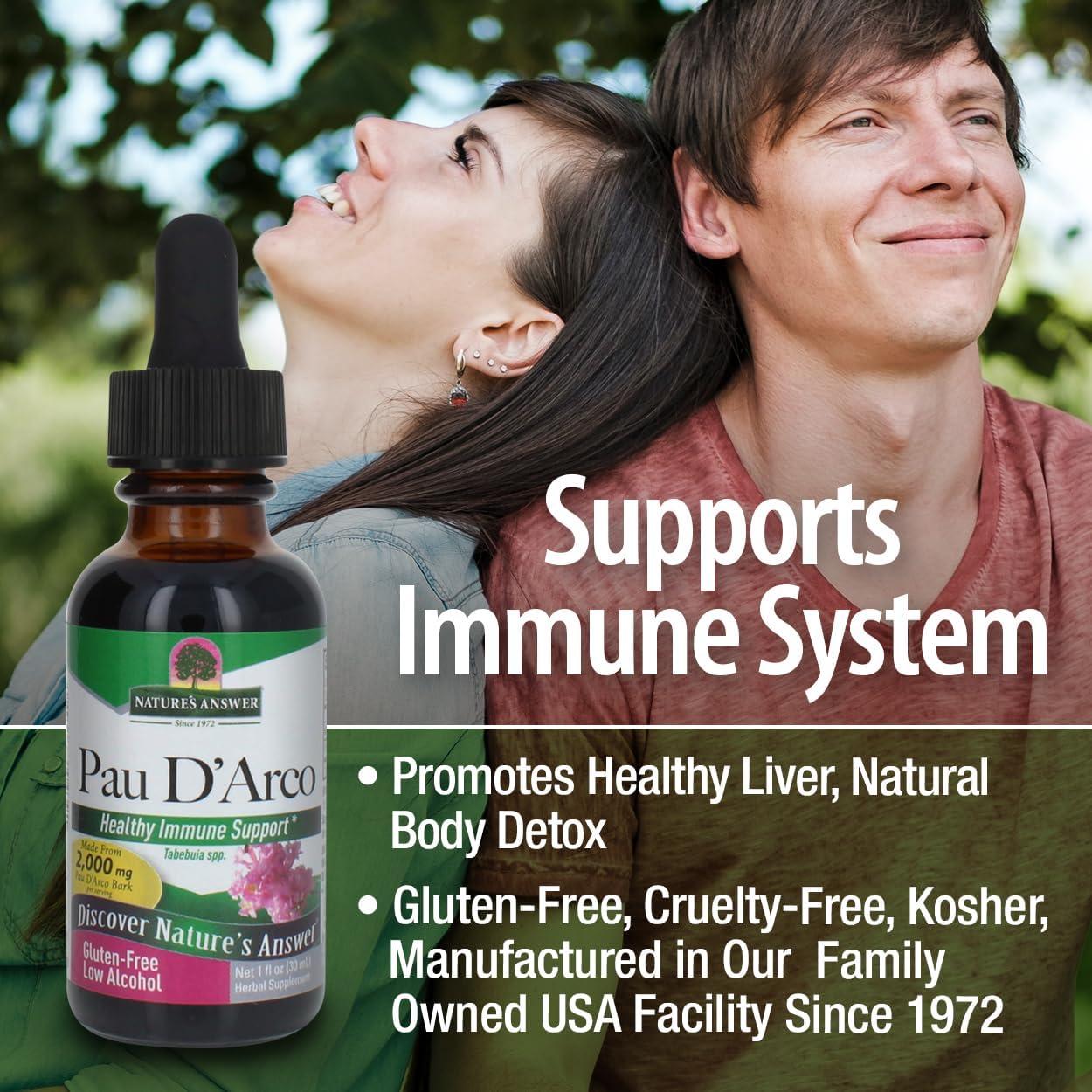 Pau D'Arco Nature's Answer 30 ml - Extracto Superconcentrado