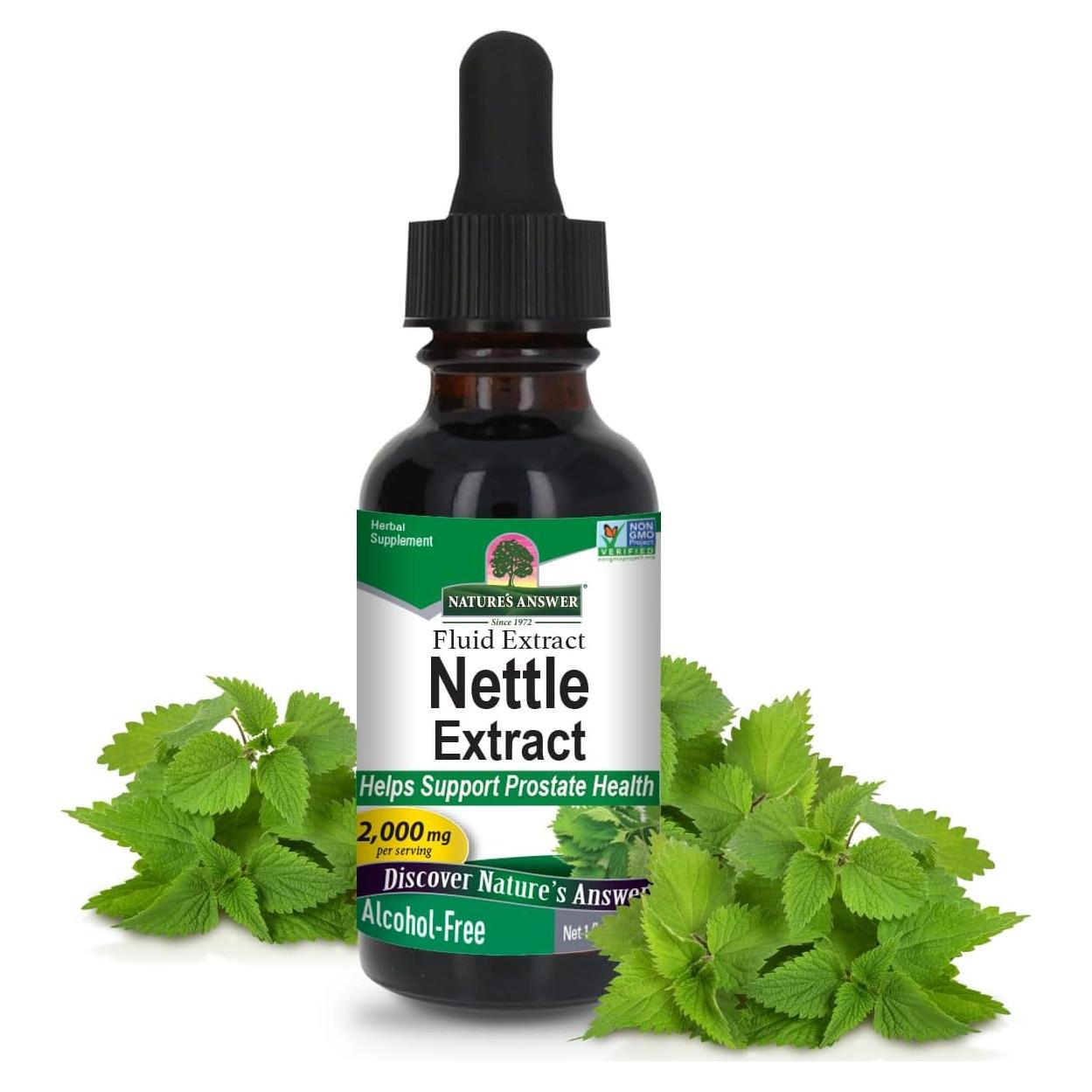 Extracto de Hoja de Ortiga Nature's Answer 2x30ml Suplemento Herbal