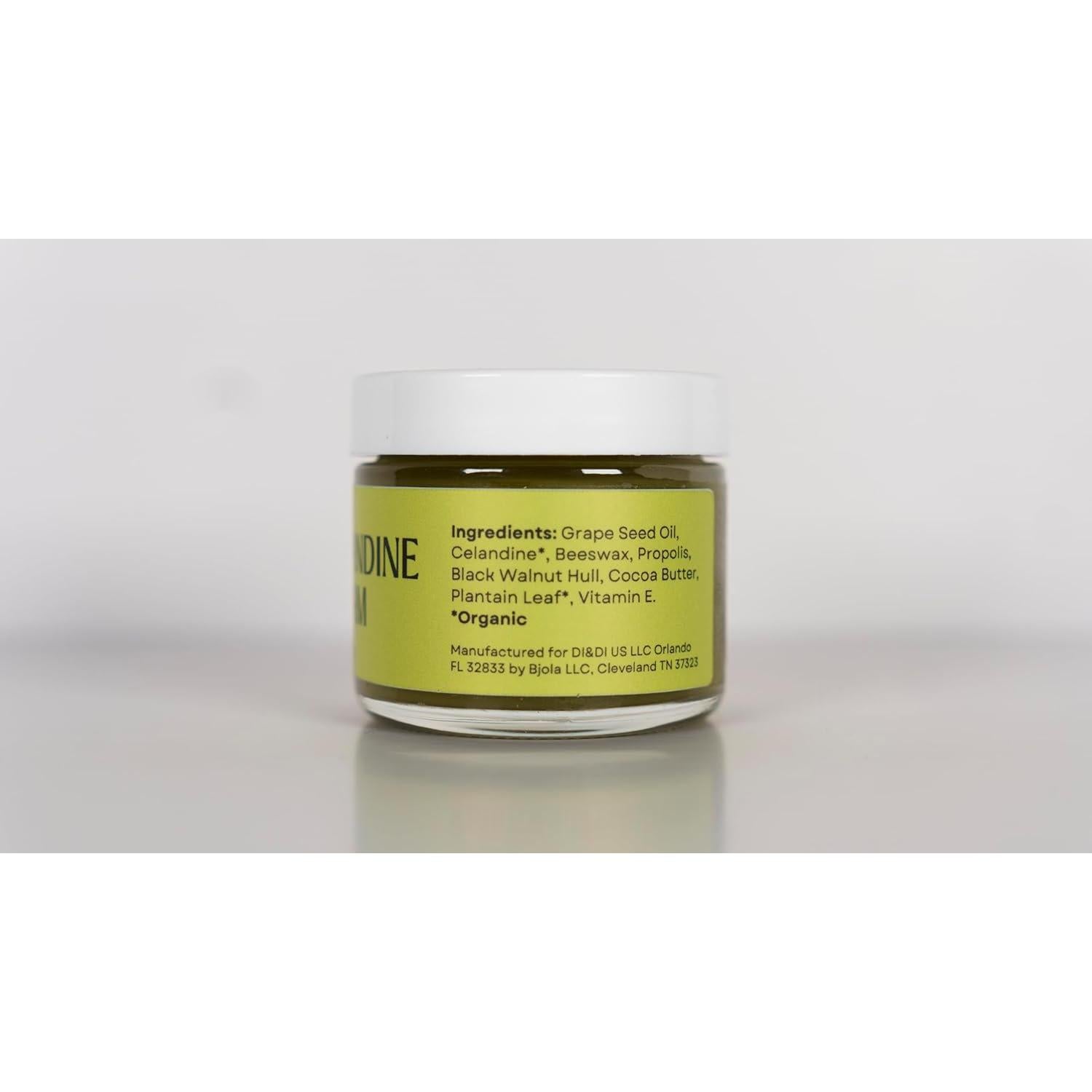 Crema Calmante de Celandina Orgánica Bjola 56.7 g - Hidratante Piel