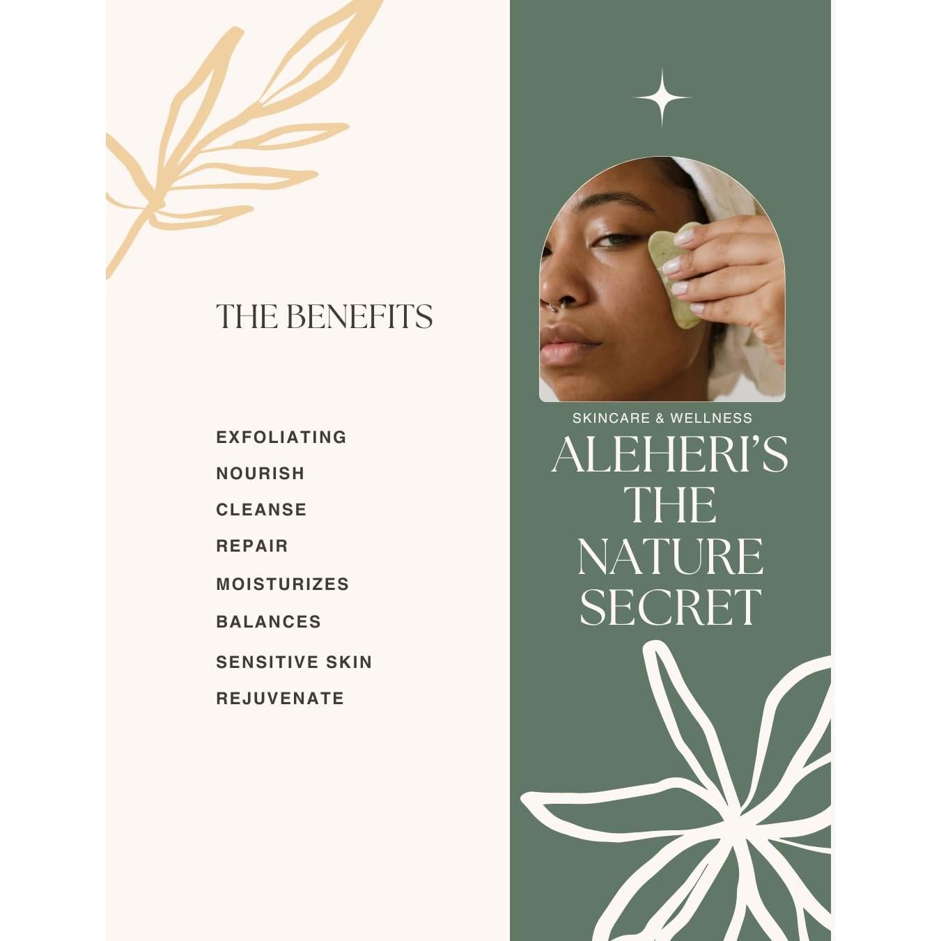 Jabón Negro Africano Aleheri 100% Crudo con Cúrcuma - Multipack 2