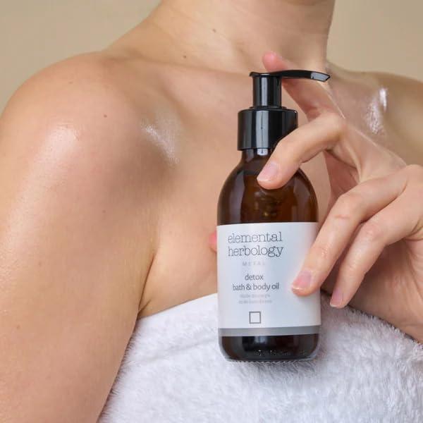 Aceite de Baño Detox Elemental Herbology 148 ml - Aromaterapia