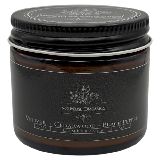 Hidratante de Sebo Batido Nouvelise Organics 19.84 ml - Madera de Cedro