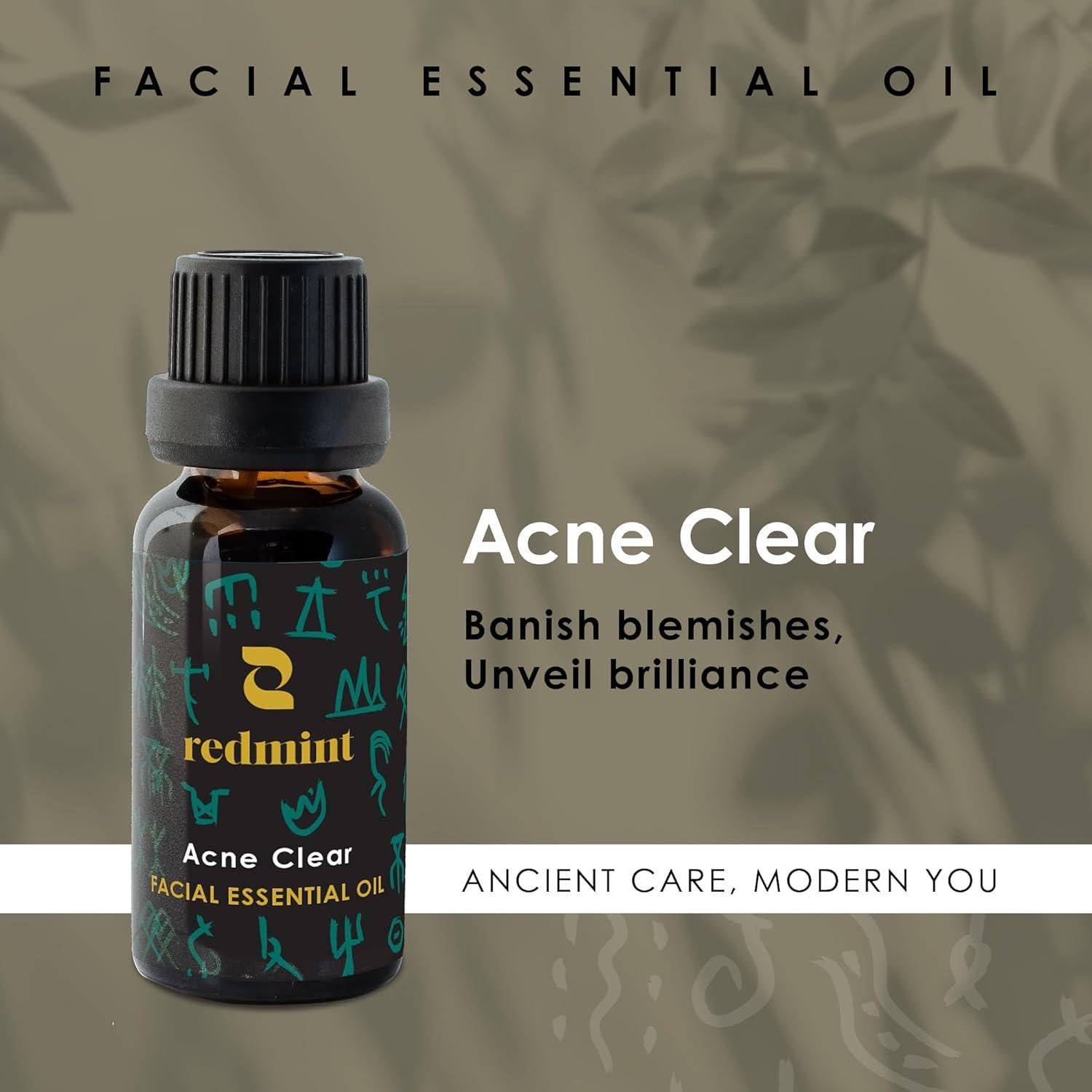 Aceite Esencial Facial Clear Acne Redmint 20ml - Natural y Orgánico