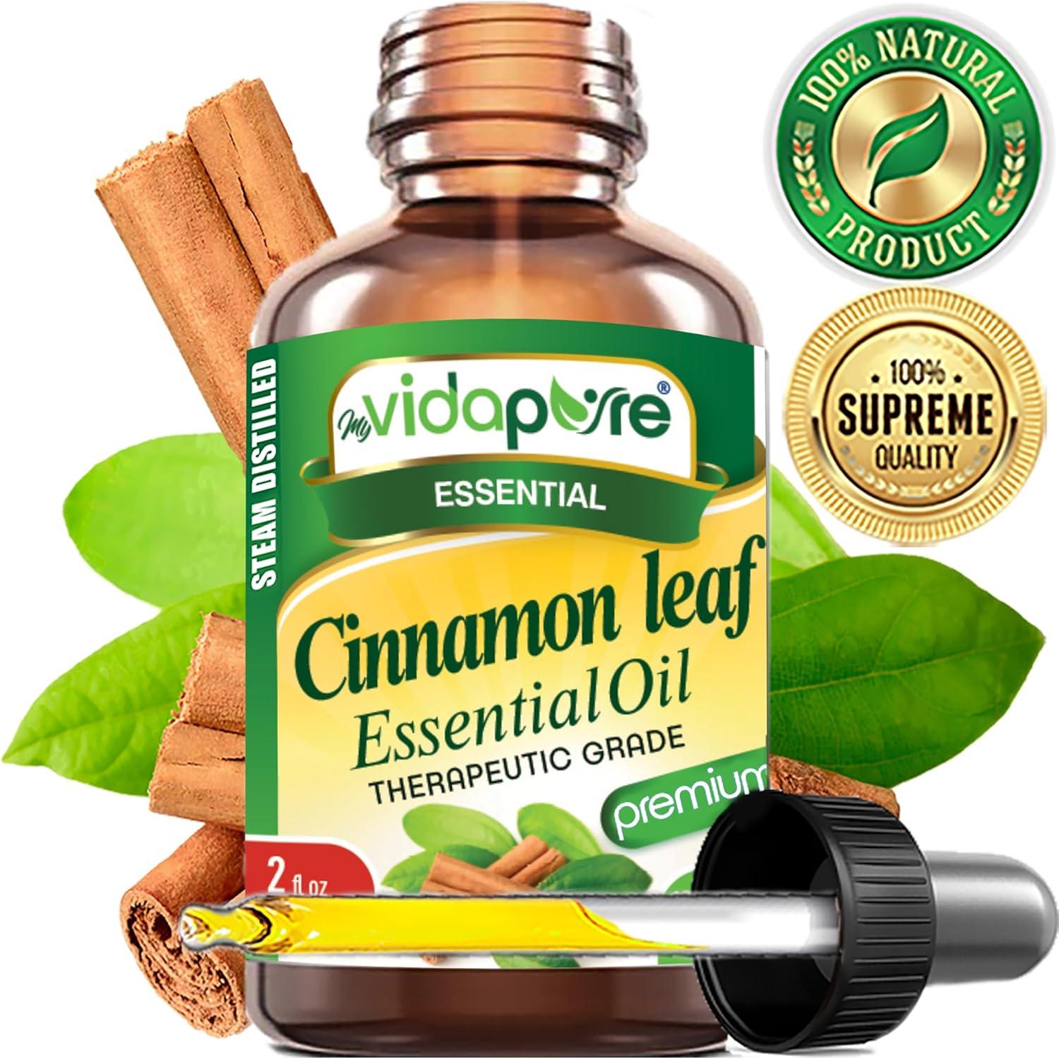 Aceite Esencial Hoja de Canela myVidaPure 100% Puro 60 ml