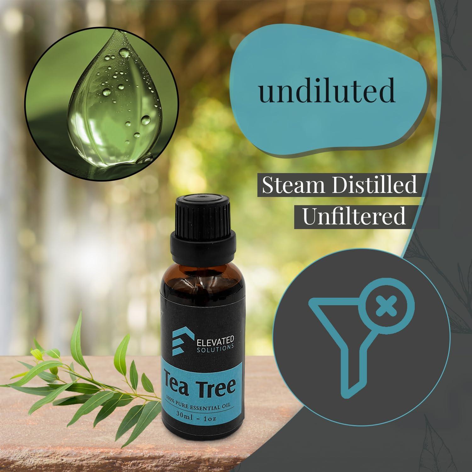 Aceite Esencial de Árbol de Té Elevado - 100% Puro 30 ml