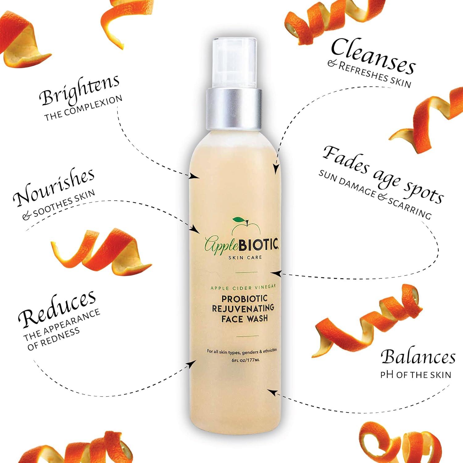 Crema Facial Hidratante AppleBiotic 113.5 ml x2 - Vinagre de Sidra