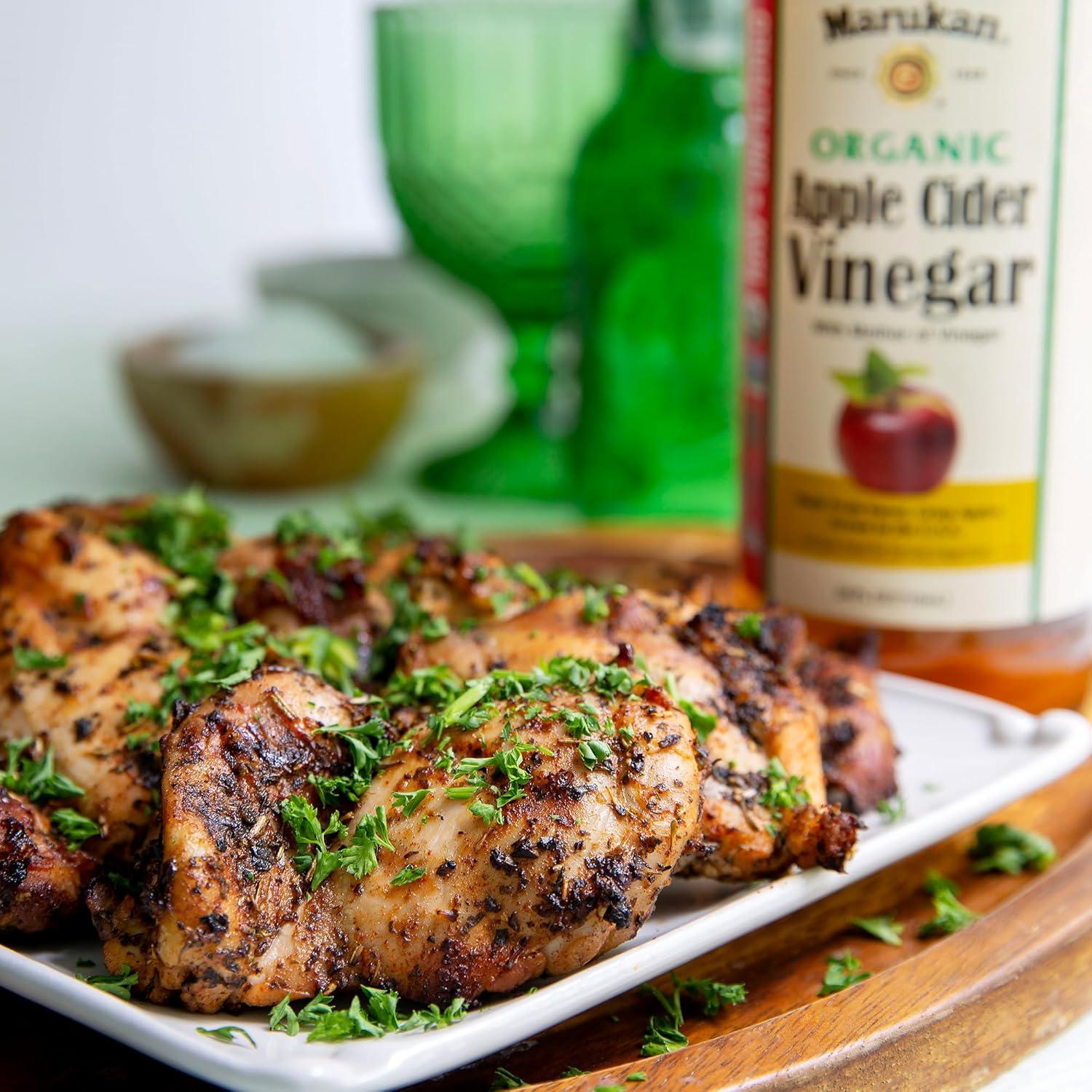 Vinagre de Sidra de Manzana Orgánico Marukan 710 ml Crudo y Sin Filtrar