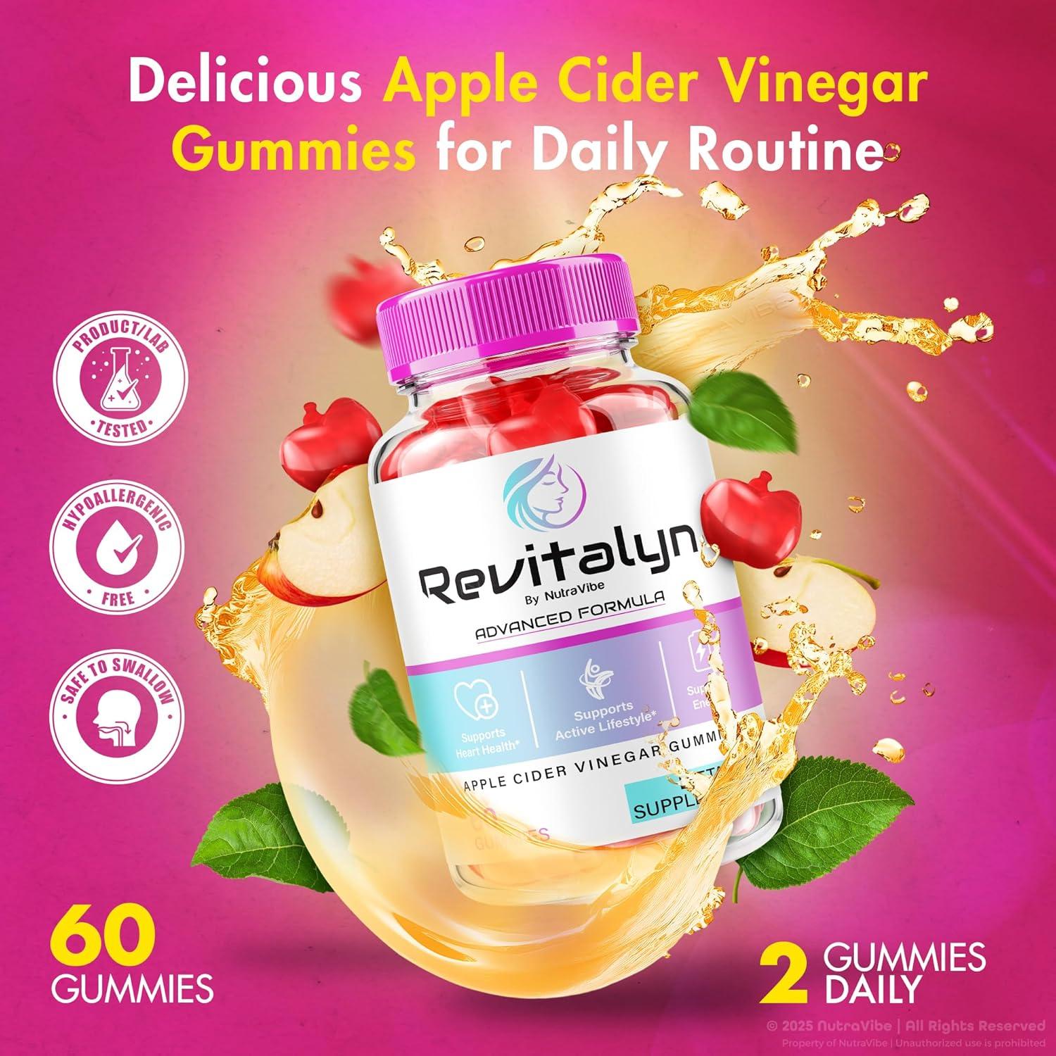 Gominolas Revitalyn de Vinagre de Manzana - 120 Unidades