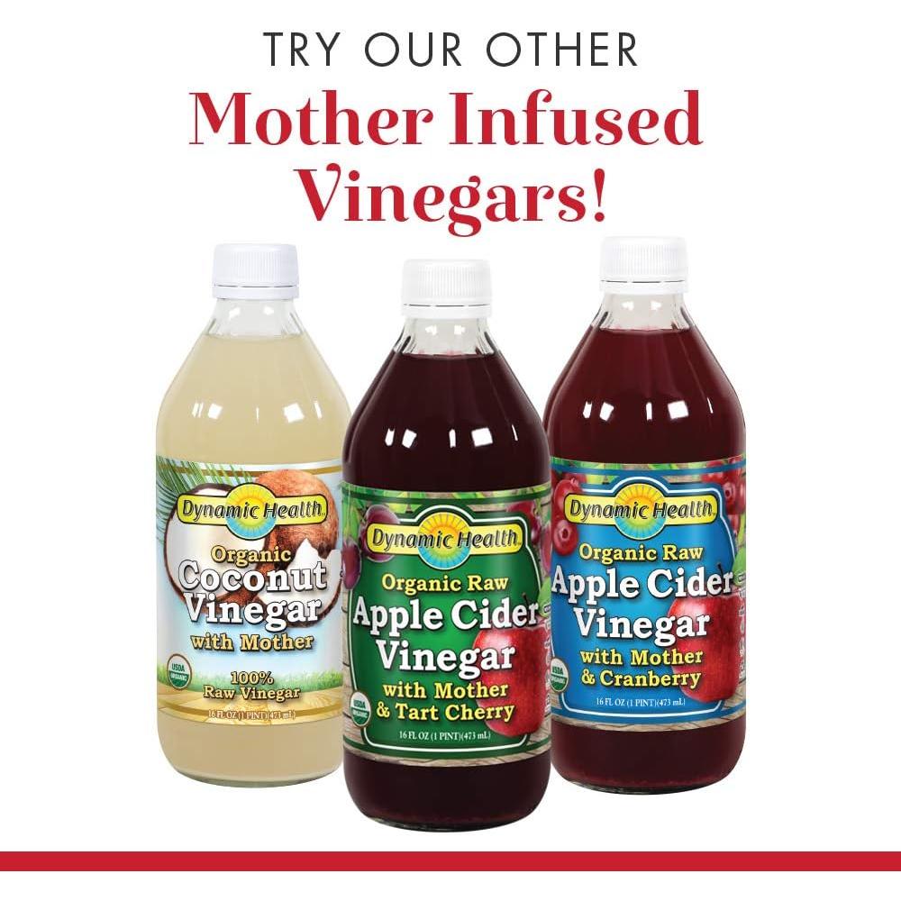 Vinagre de Sidra de Manzana Orgánico Dynamic Health 473 ml