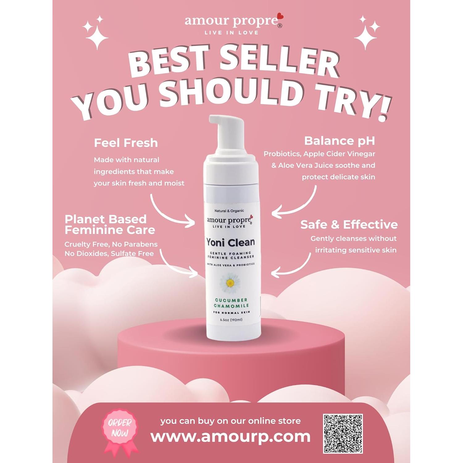 Yoni Clean - Rocío Íntimo Femenino Probioticos 184g