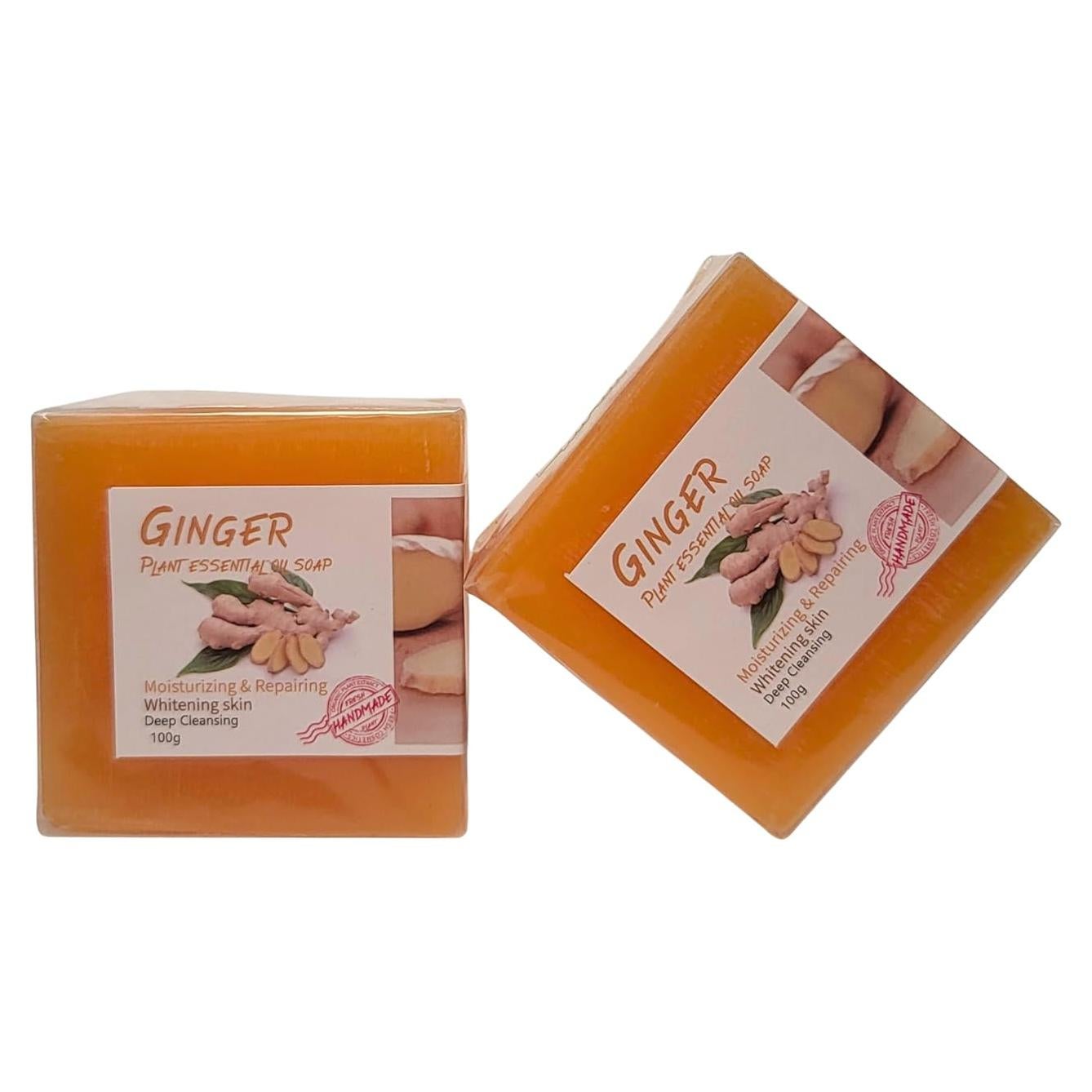 Jabón Natural de Jengibre Nixroc 100g Hidratante y Suavizante