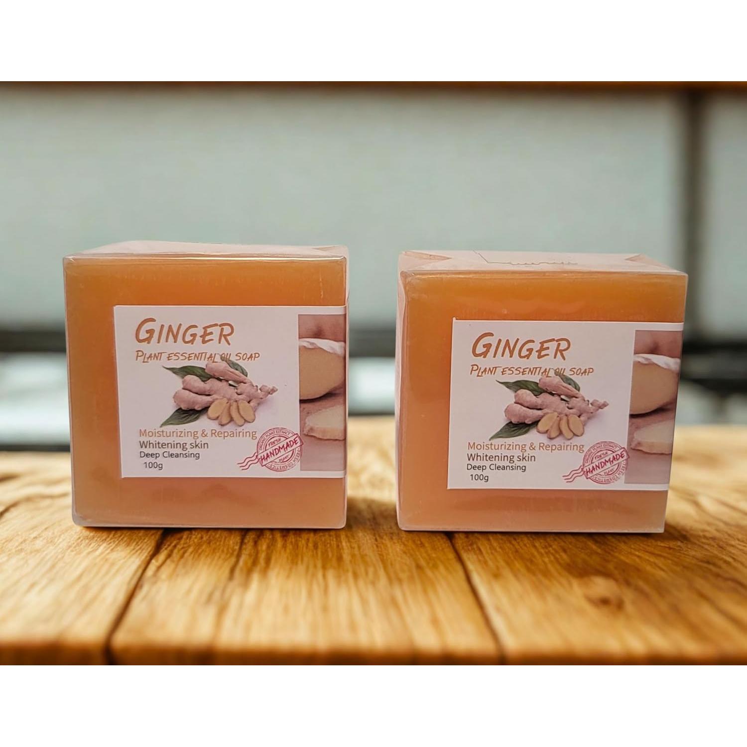 Jabón Natural de Jengibre Nixroc 100g Hidratante y Suavizante