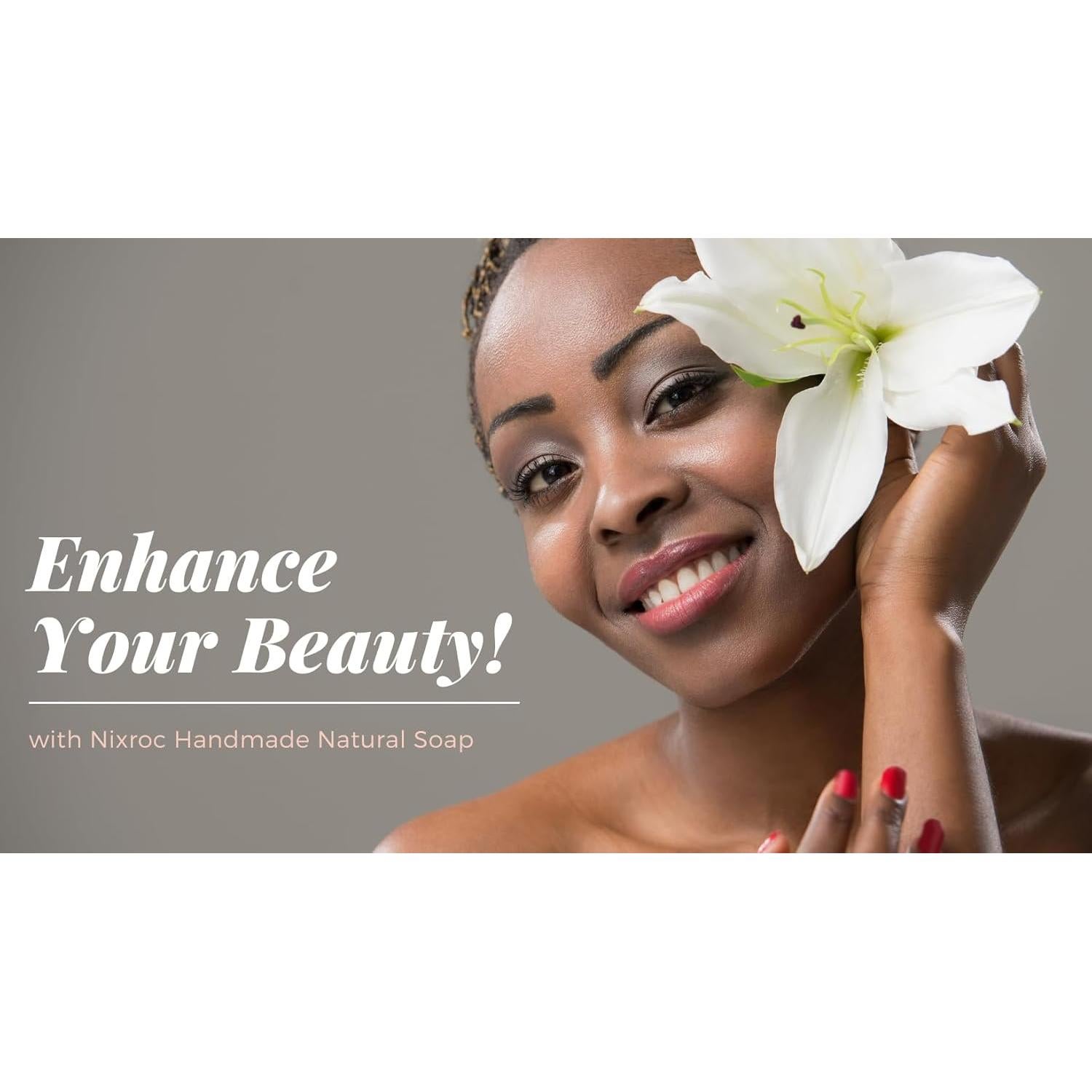 Jabón Natural de Jengibre Nixroc 100g Hidratante y Suavizante