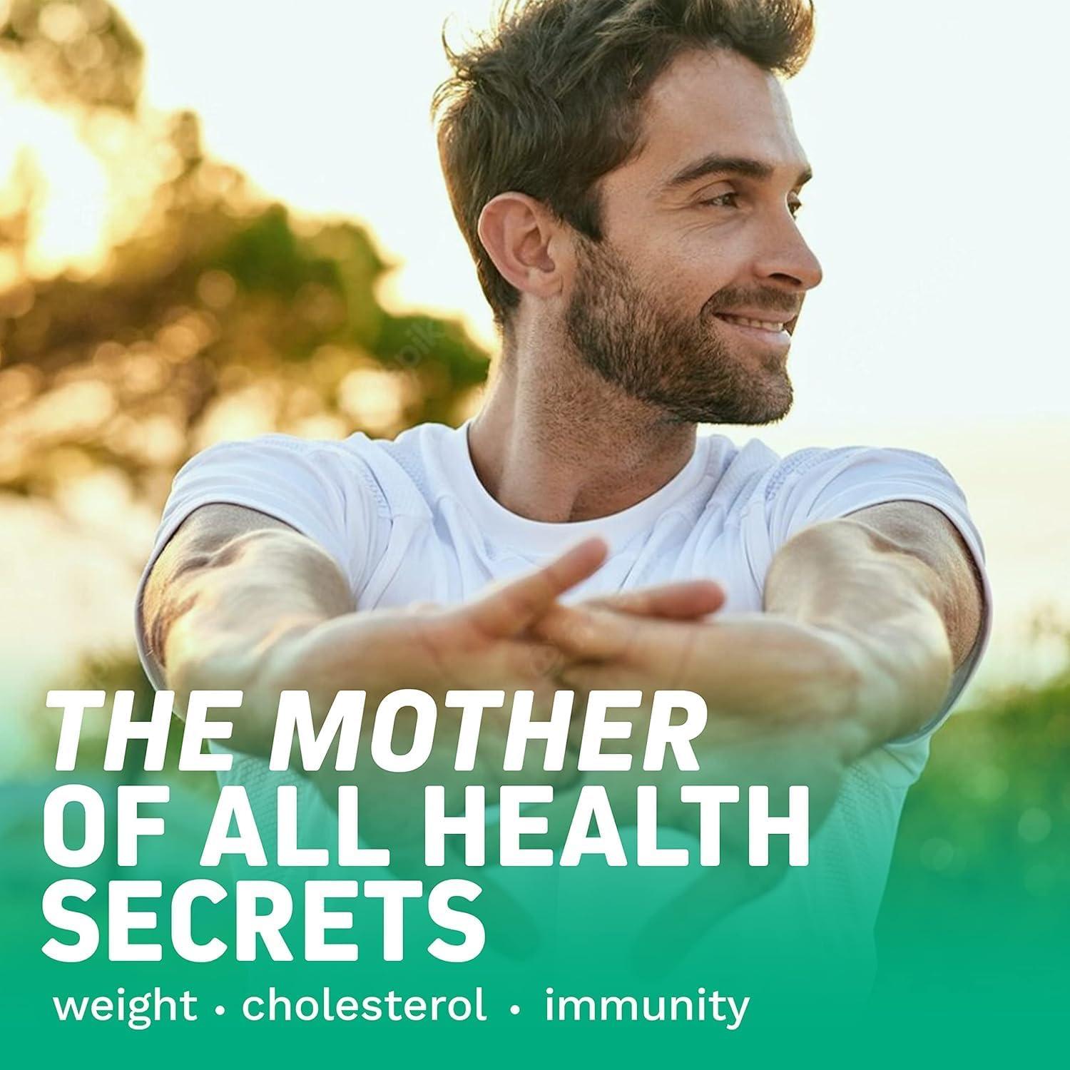 Cápsulas de Vinagre de Sidra de Manzana Crudo Herbtonics 1500mg - 120 Veganas