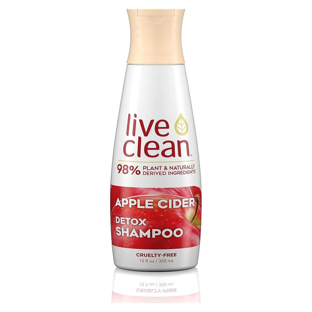 Champú Detox Live Clean Vinagre de Manzana 355 ml Vegano