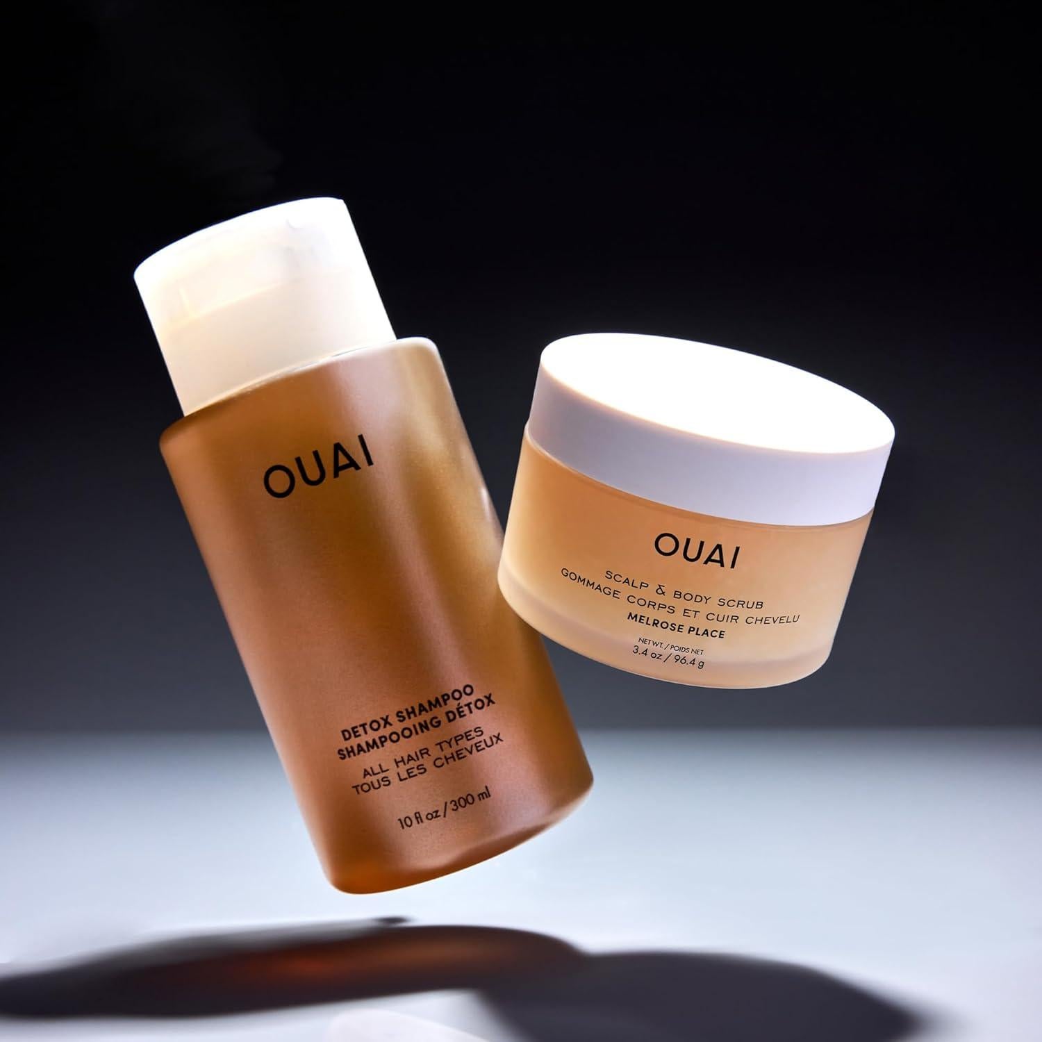 Kit de Cuidado del Cabello OUAI - Champú Detox y Exfoliante