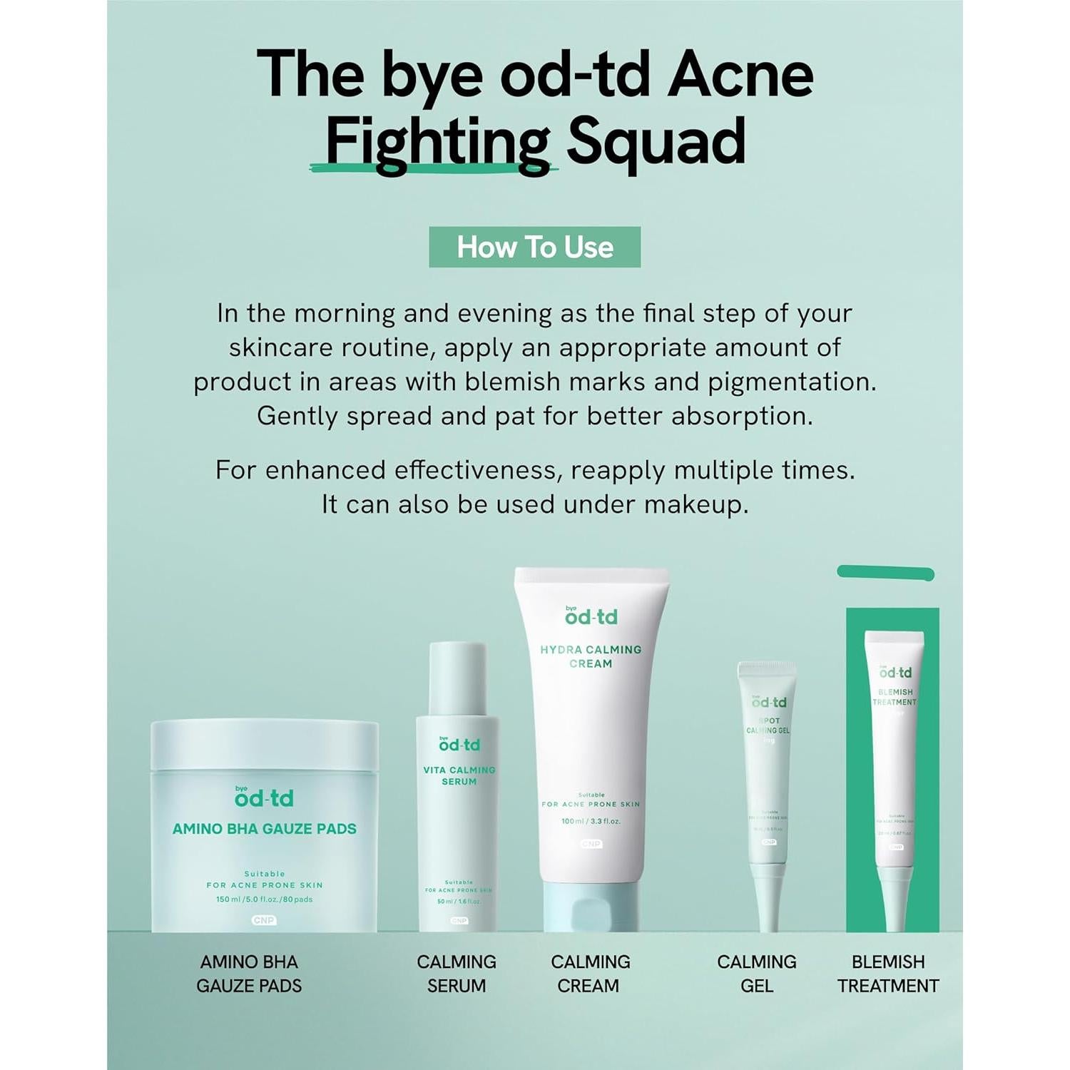 Tratamiento de Imperfecciones Bye Od-TD 20ml - Cuidado Piel Coreano