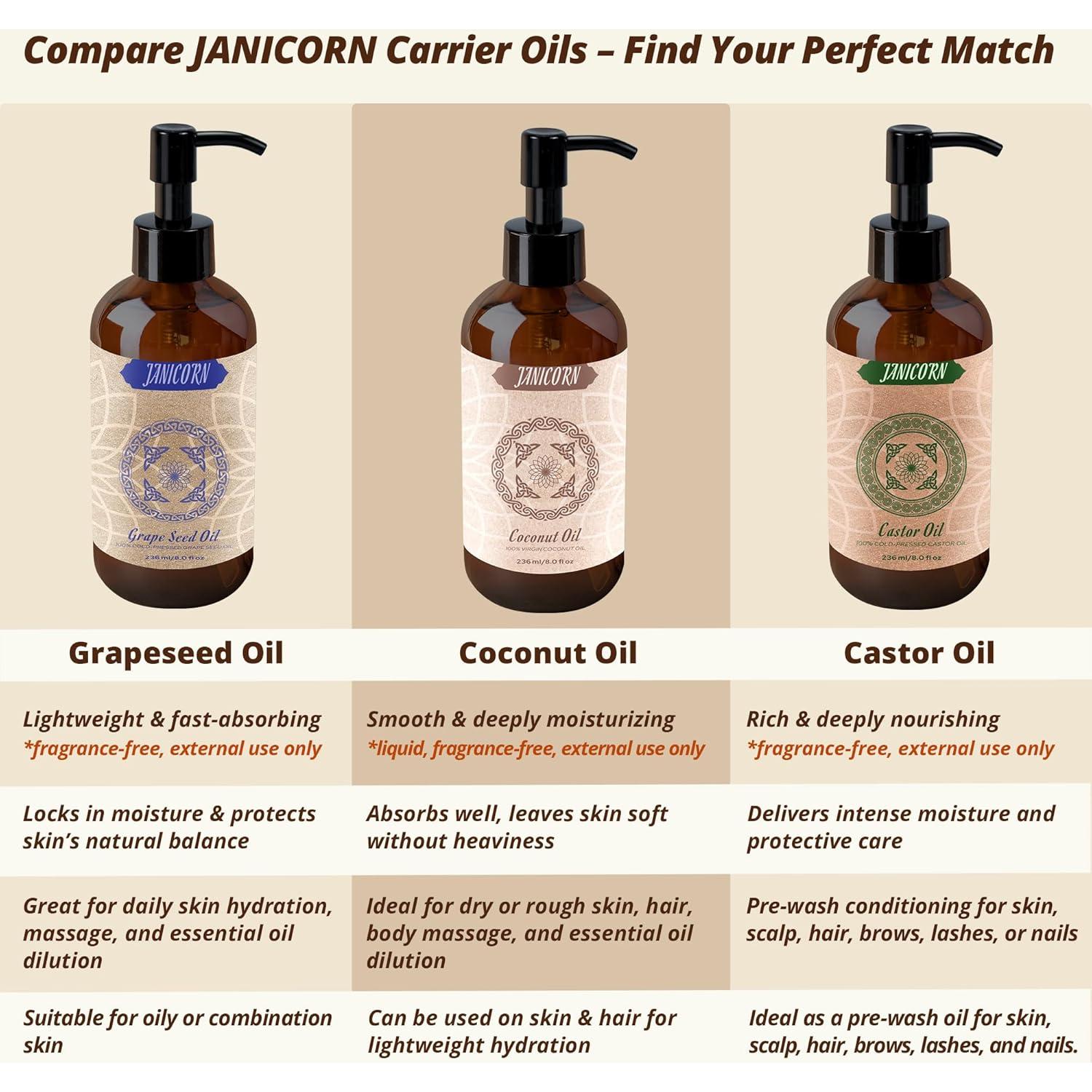 Aceite de Semilla de Uva Prensado en Frío 236ml - Guía Natural