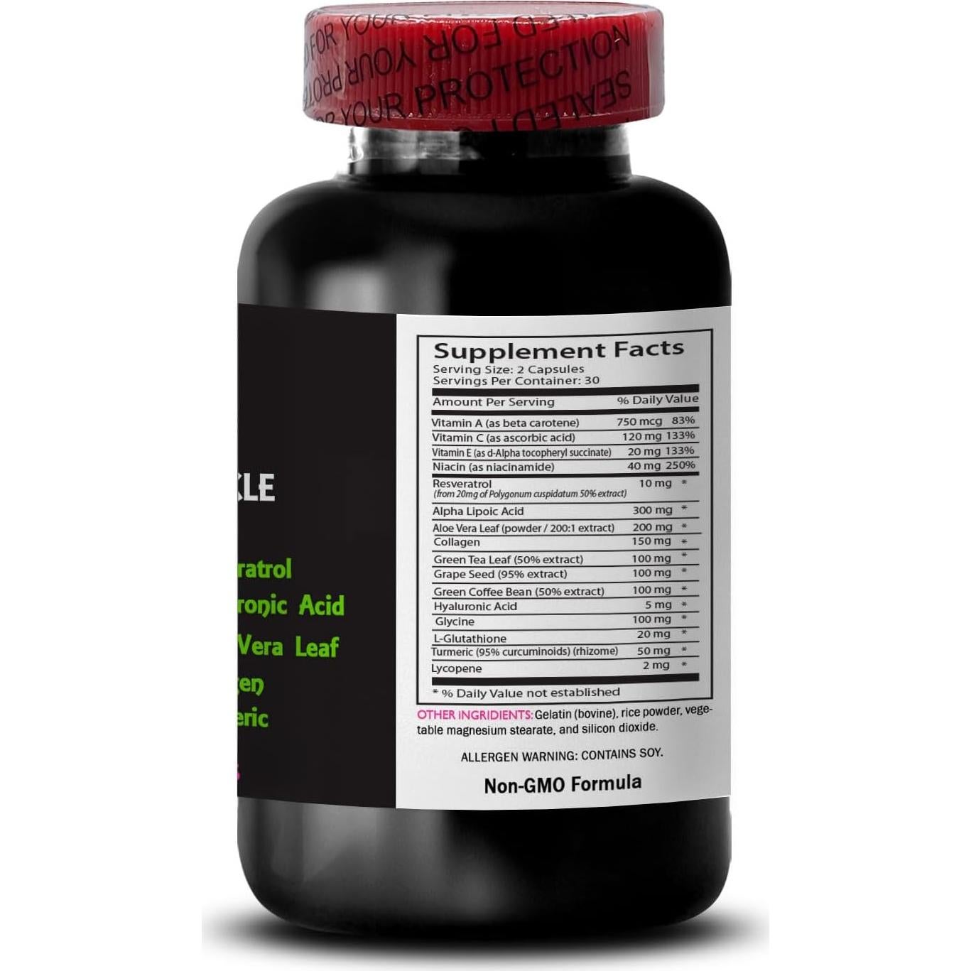 L-Glutatión Complejo Antiarrugas SWAN LIFE 120 Cápsulas