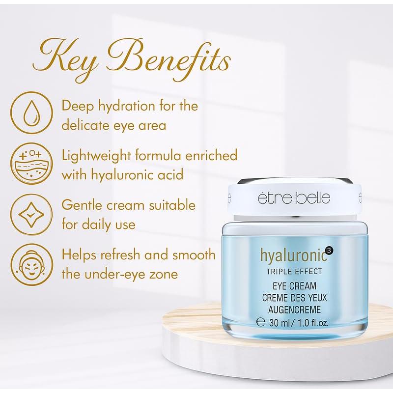 Crema para Ojos âtre belle 30 mL con Ácido Hialurónico 3D