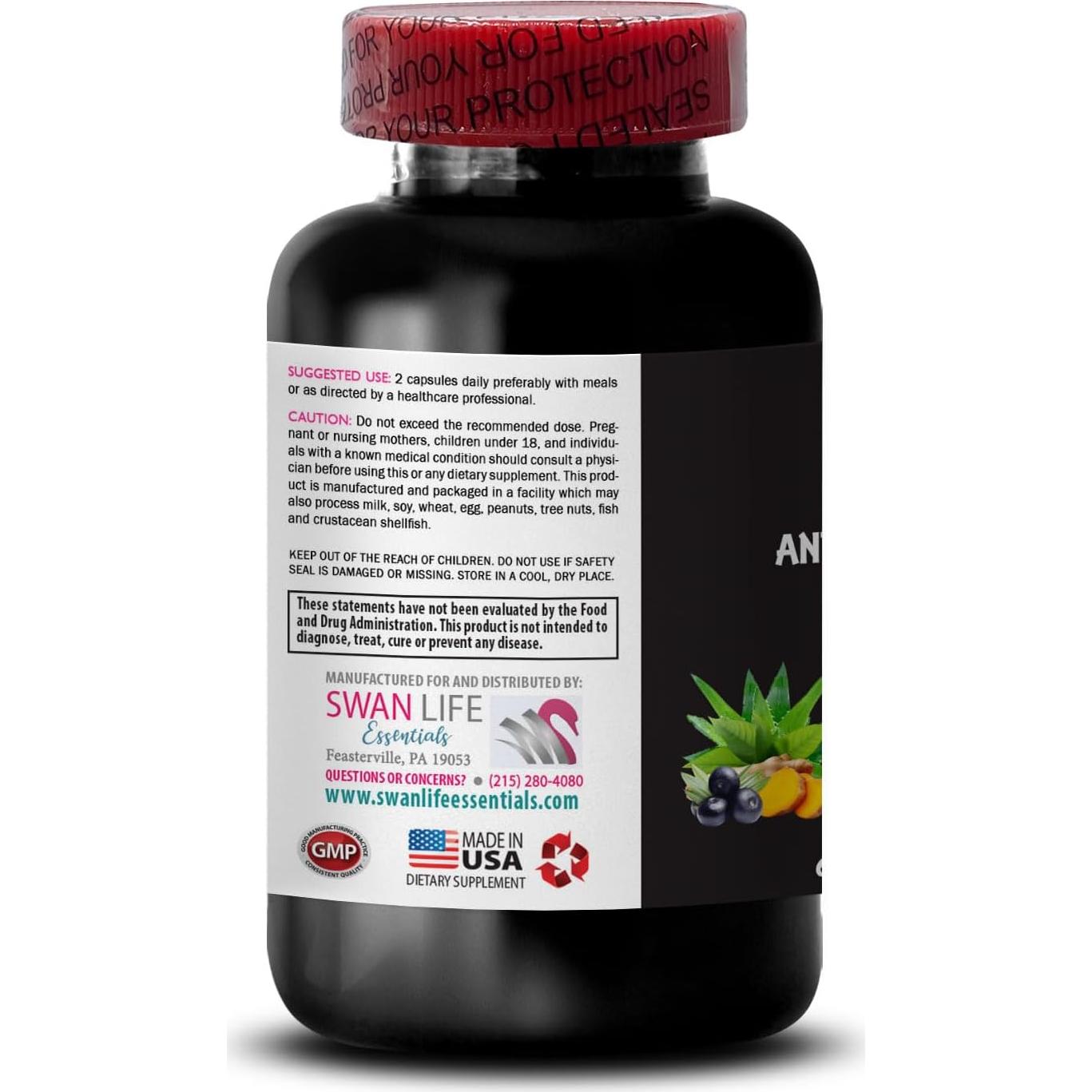 Suplemento Antienvejecimiento Colágeno SWAN LIFE 60 Cápsulas