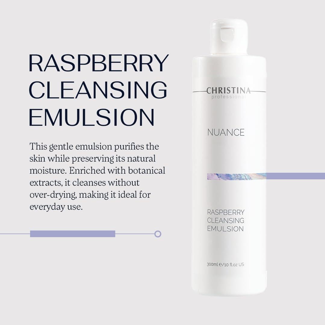 Limpiador Facial Suave -CHRISTINA- 300ml Hidratante Natural