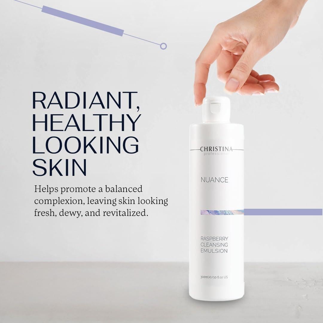 Limpiador Facial Suave -CHRISTINA- 300ml Hidratante Natural