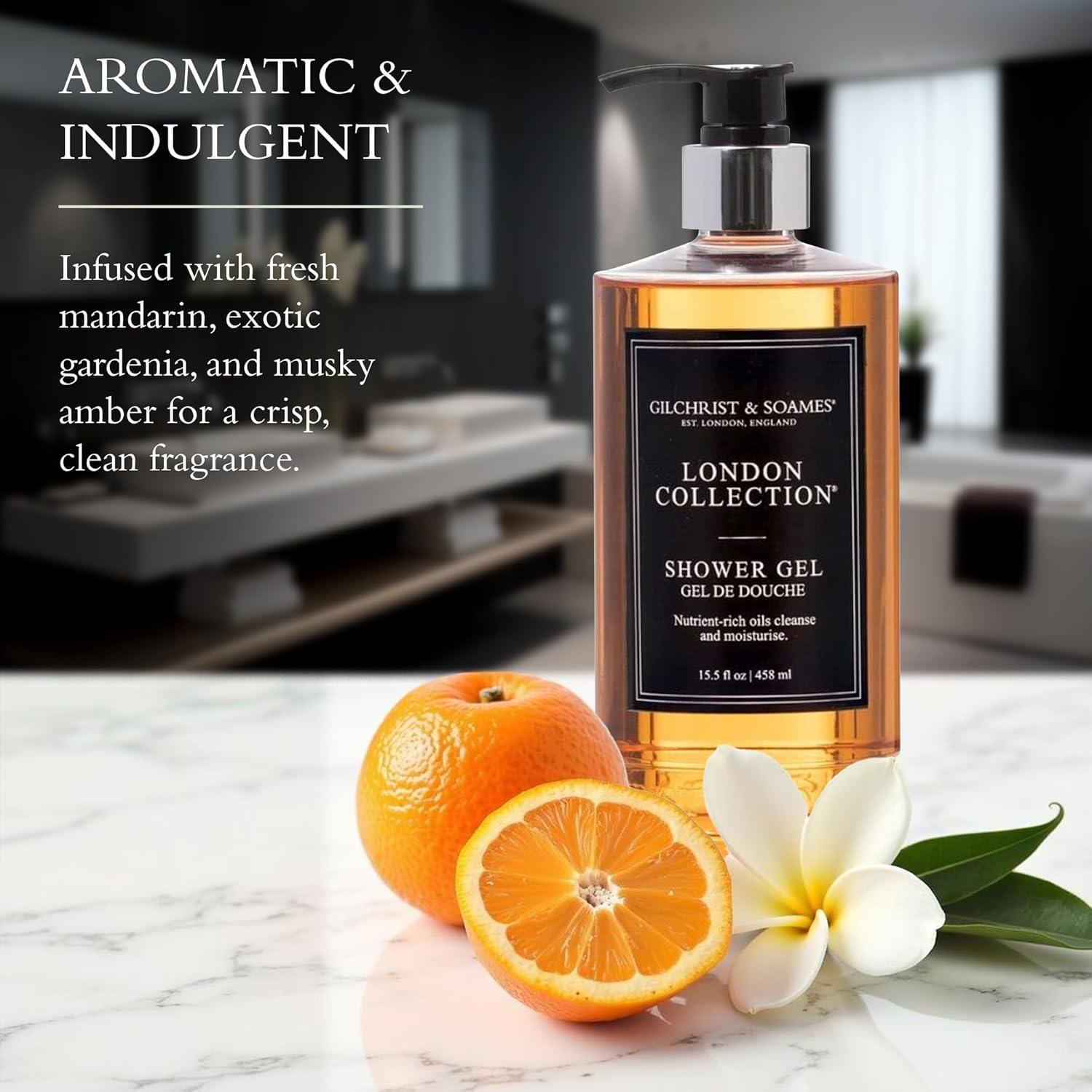 Gel de Ducha Hidratante Gilchrist & Soames 438 ml - Té Rojo