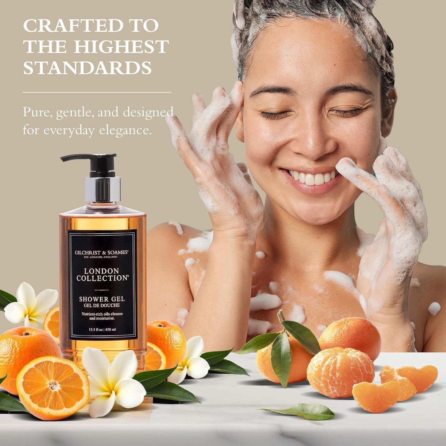 Gel de Ducha Hidratante Gilchrist & Soames 438 ml - Té Rojo