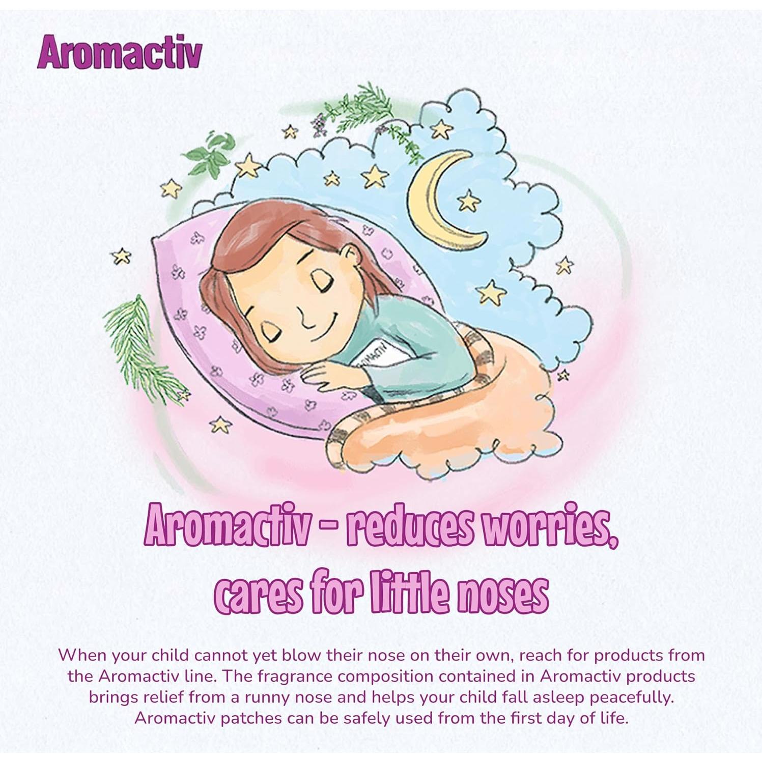 Aceite de Baño Aromactiv 100ml - Calmante y Hidratante Bebés