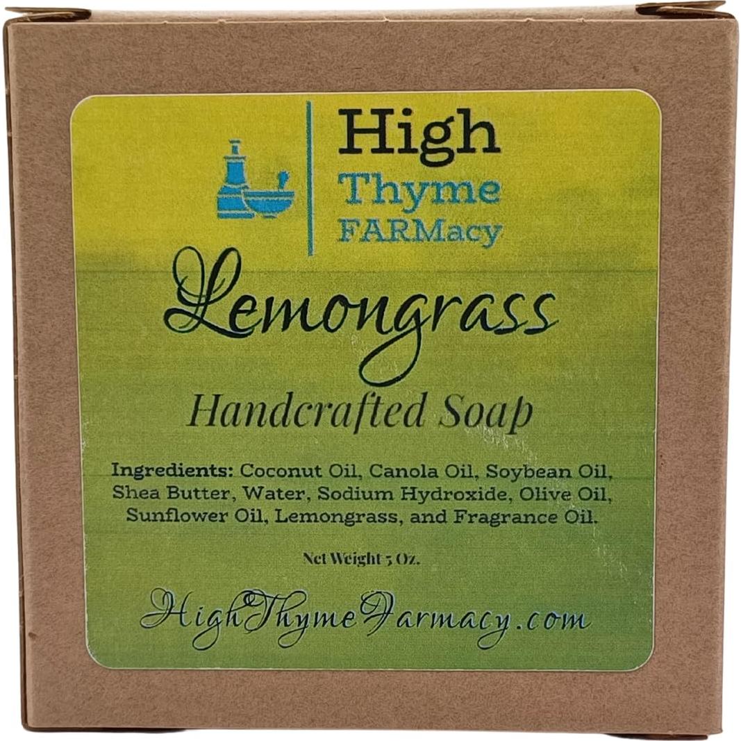 Jabón Artesanal de Hierba Limón High Thyme FARMacy 142g