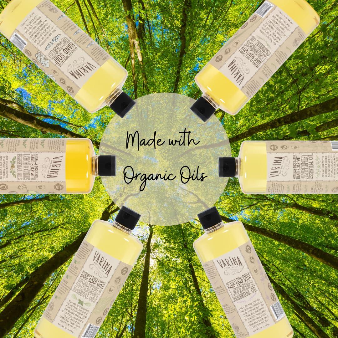 Jabón Líquido Orgánico de Castilla Hierba Limón 946ml - Pack de 2