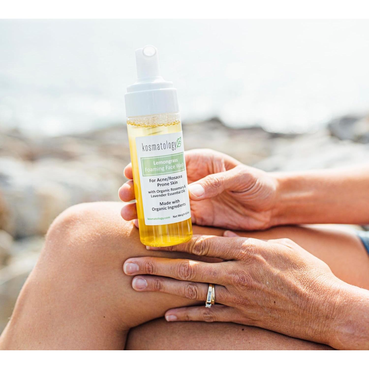 Jabón Espumoso Facial Orgánico Kosmatology 177 ml - Antiacné