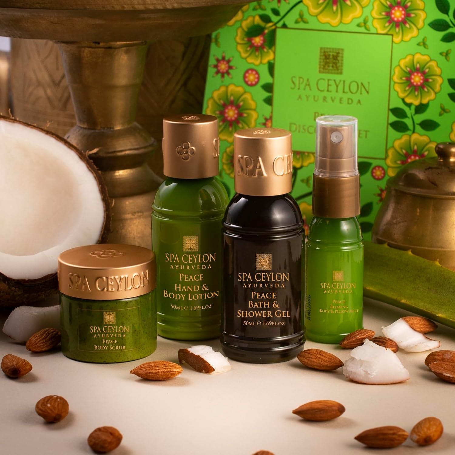 Conjunto Ayurvédico de Spa CEYLON para Relajación y Tranquilidad