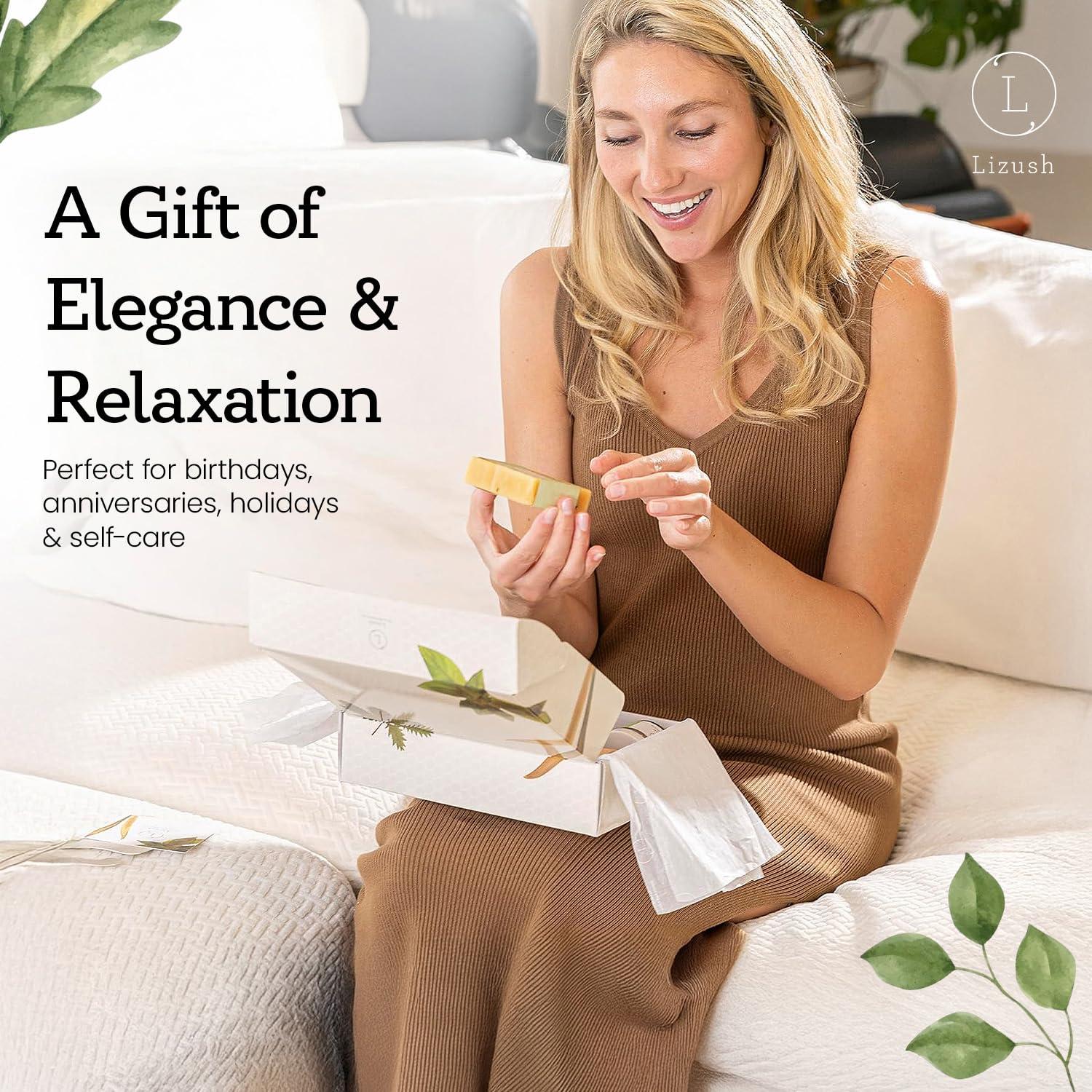 Conjunto de Jabones Naturales Lizush 6 Piezas - Hecho a Mano